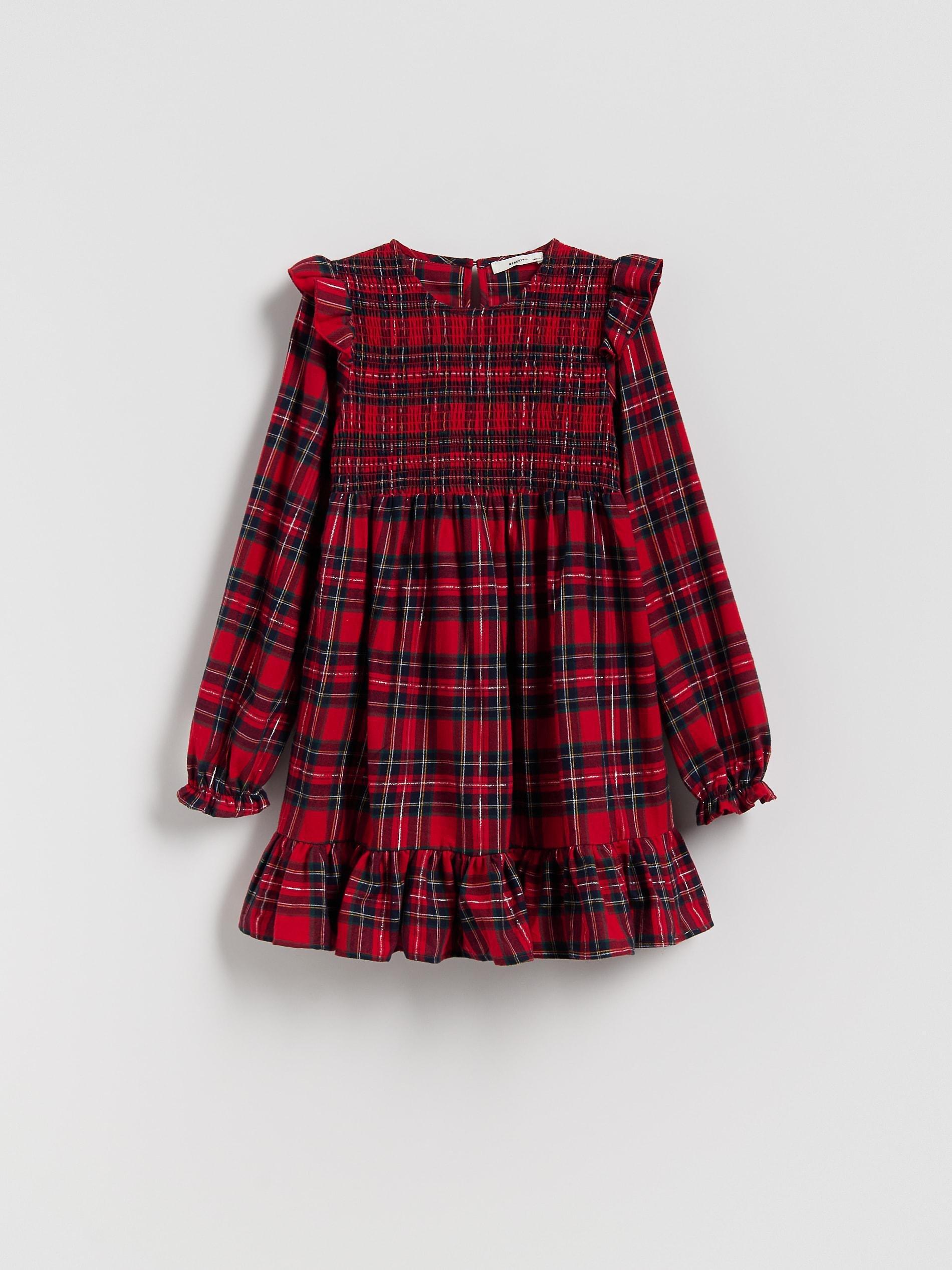 Multicolour Check Dress, Multicolor, large image number 3