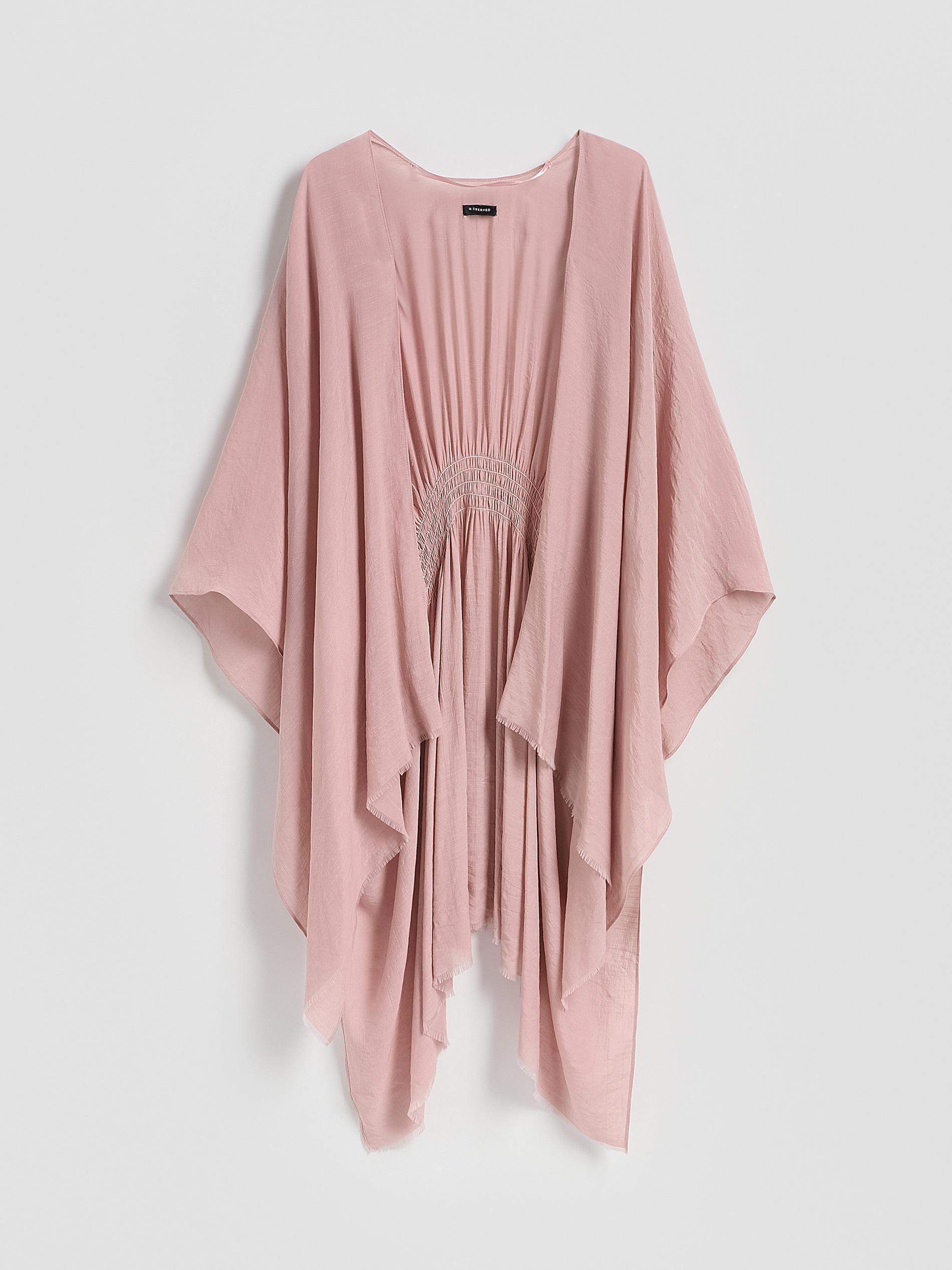 Pink Viscose Beach Cover-Up, Pink, large image number 0