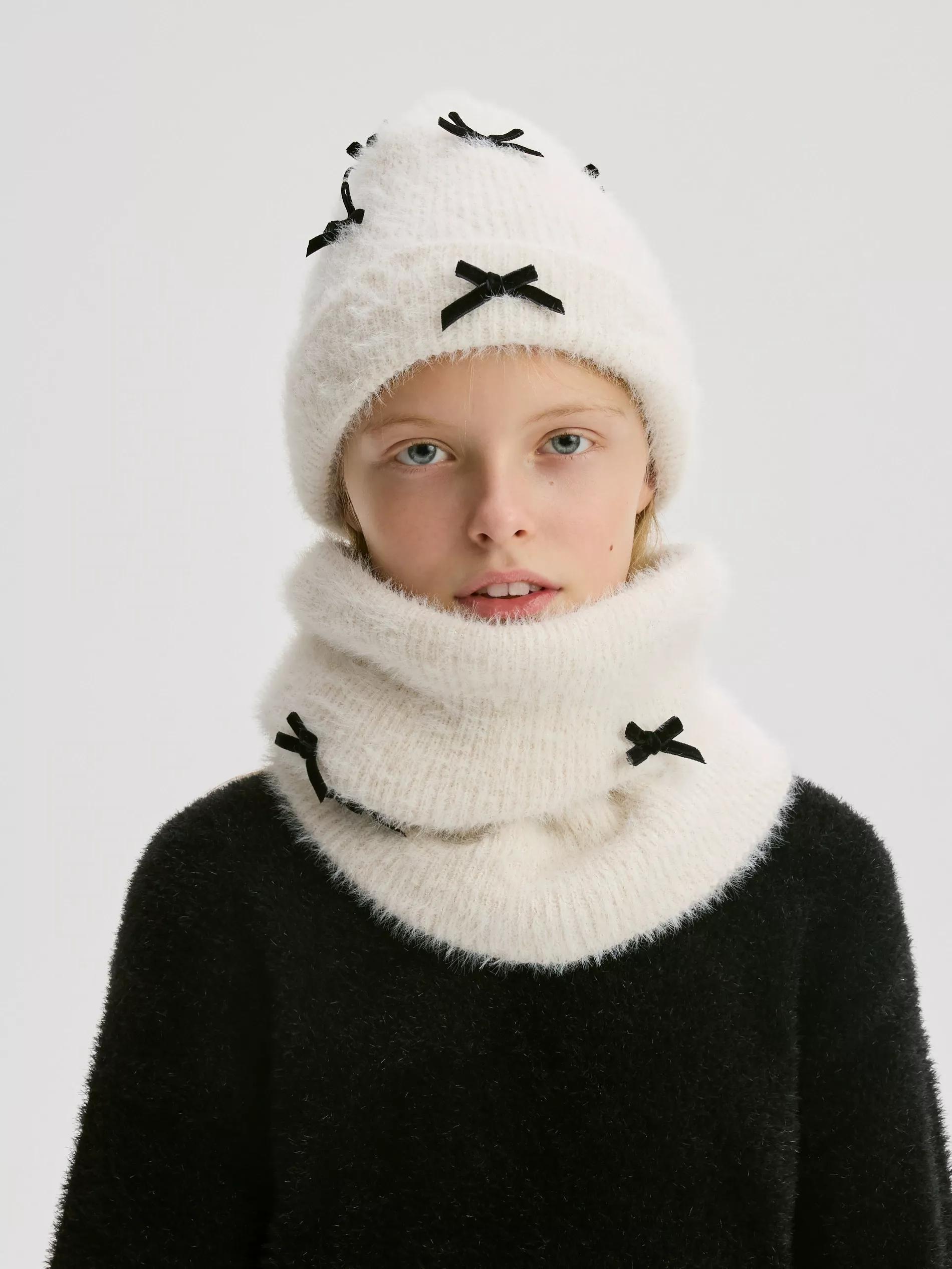 Cream Cap,Kids Girl, , large image number 1