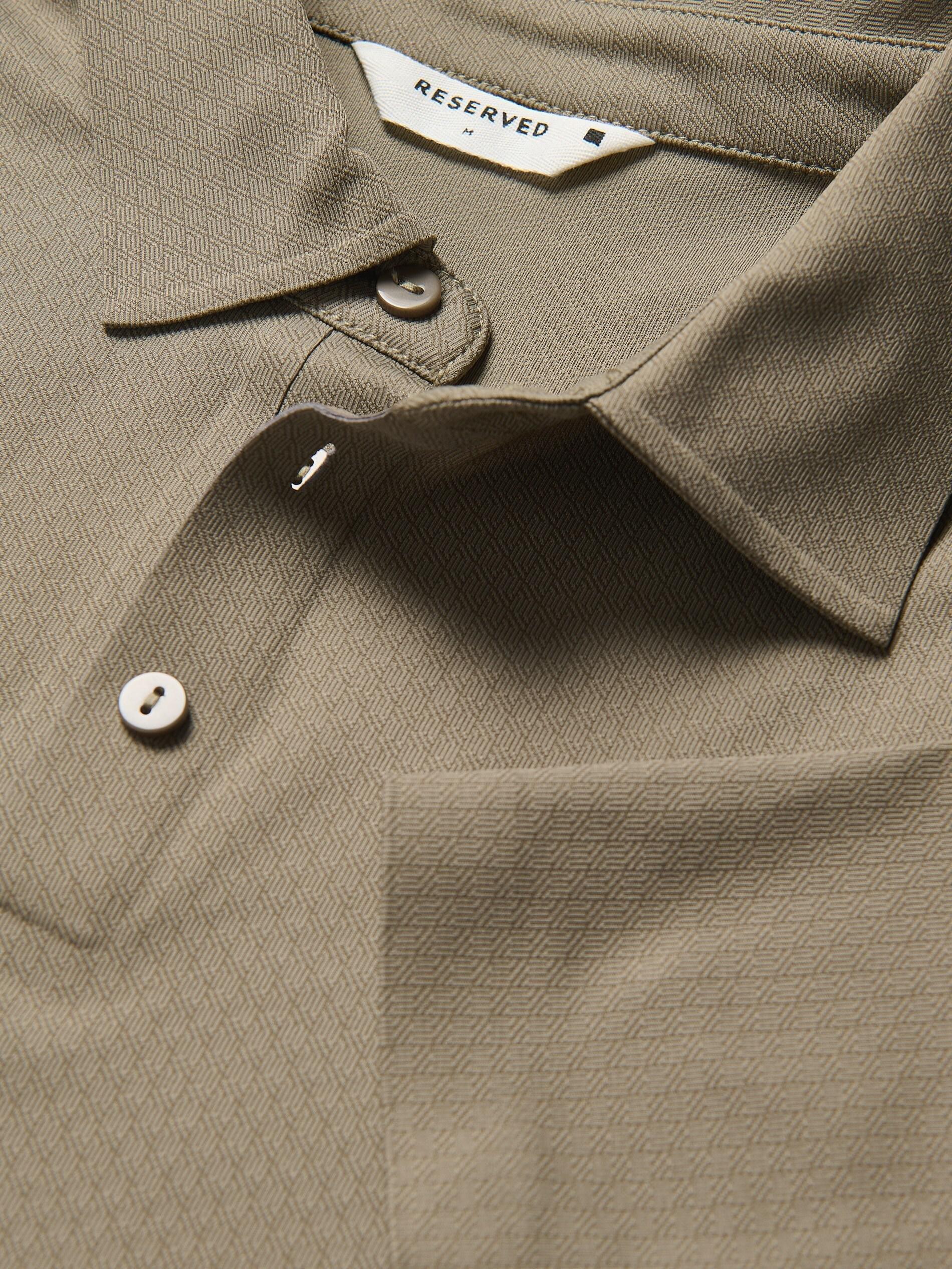 Beige Slim Fit Polo Shirt, Beige, large image number 5