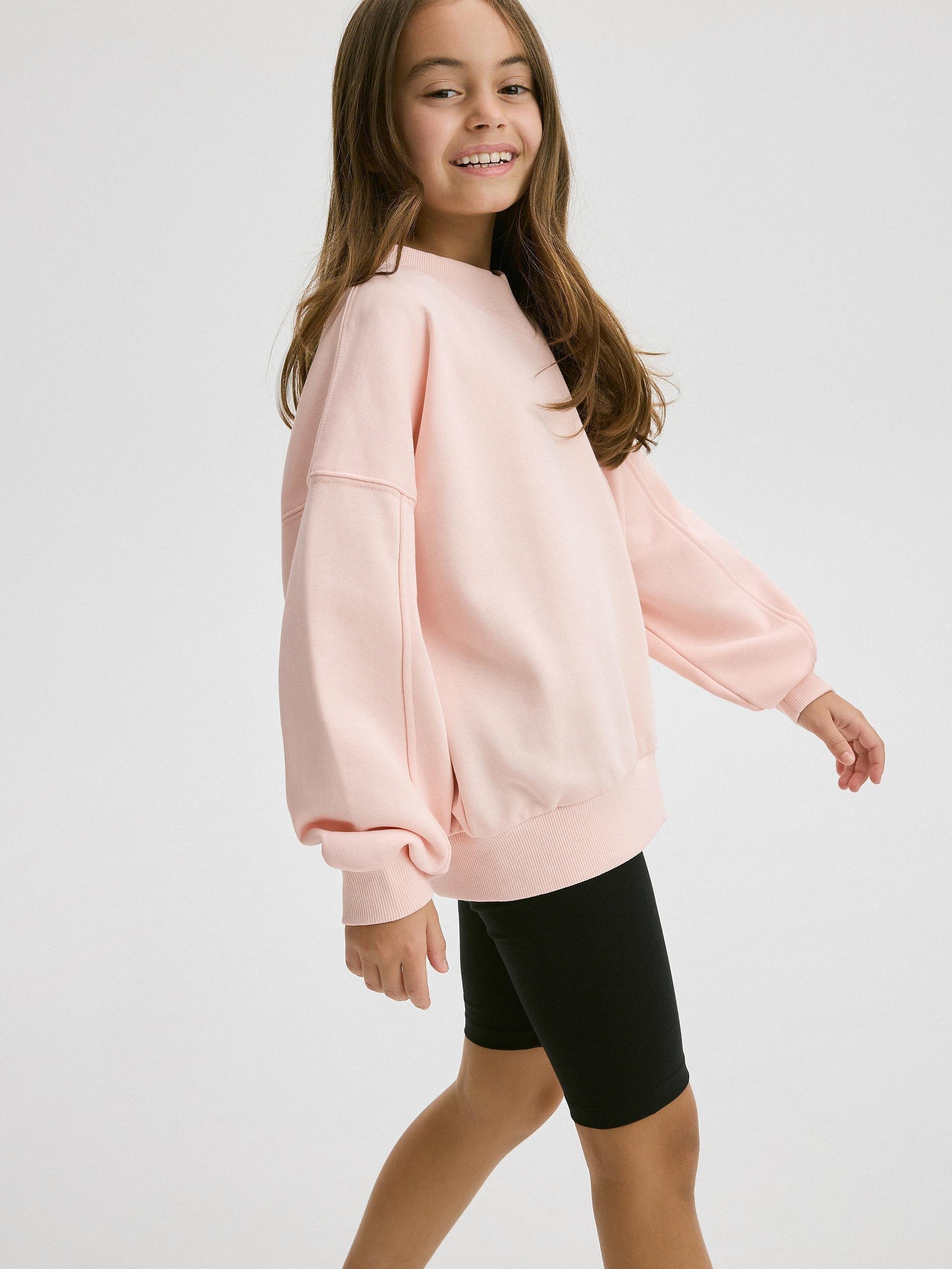 Black Biker Shorts, Kids Girls, , large image number 7