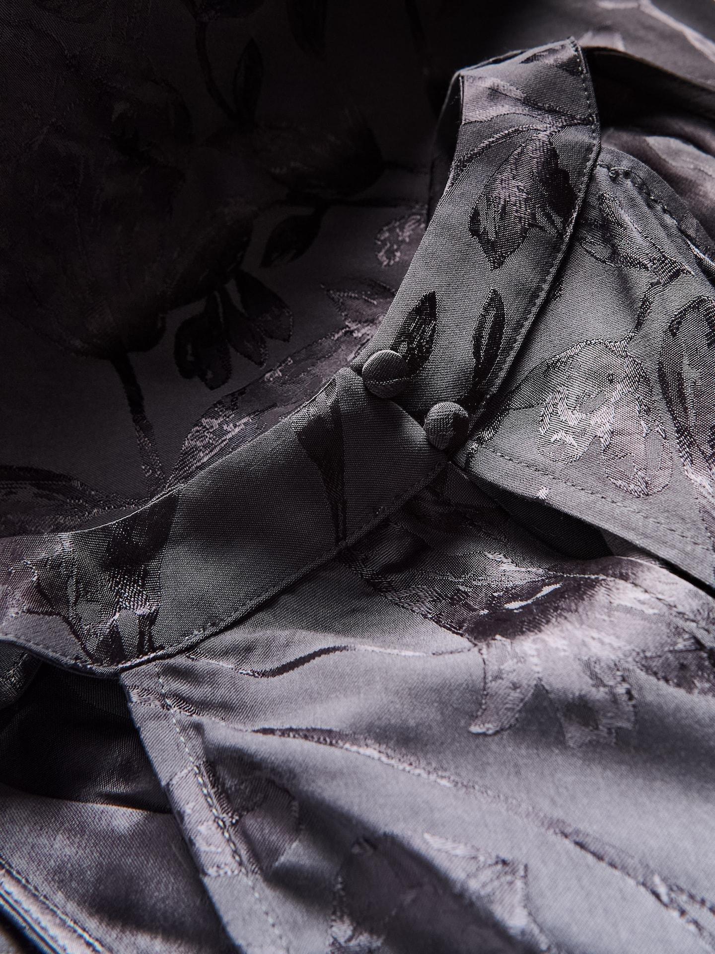 Grey Viscose Dress, Grey, large image number 6