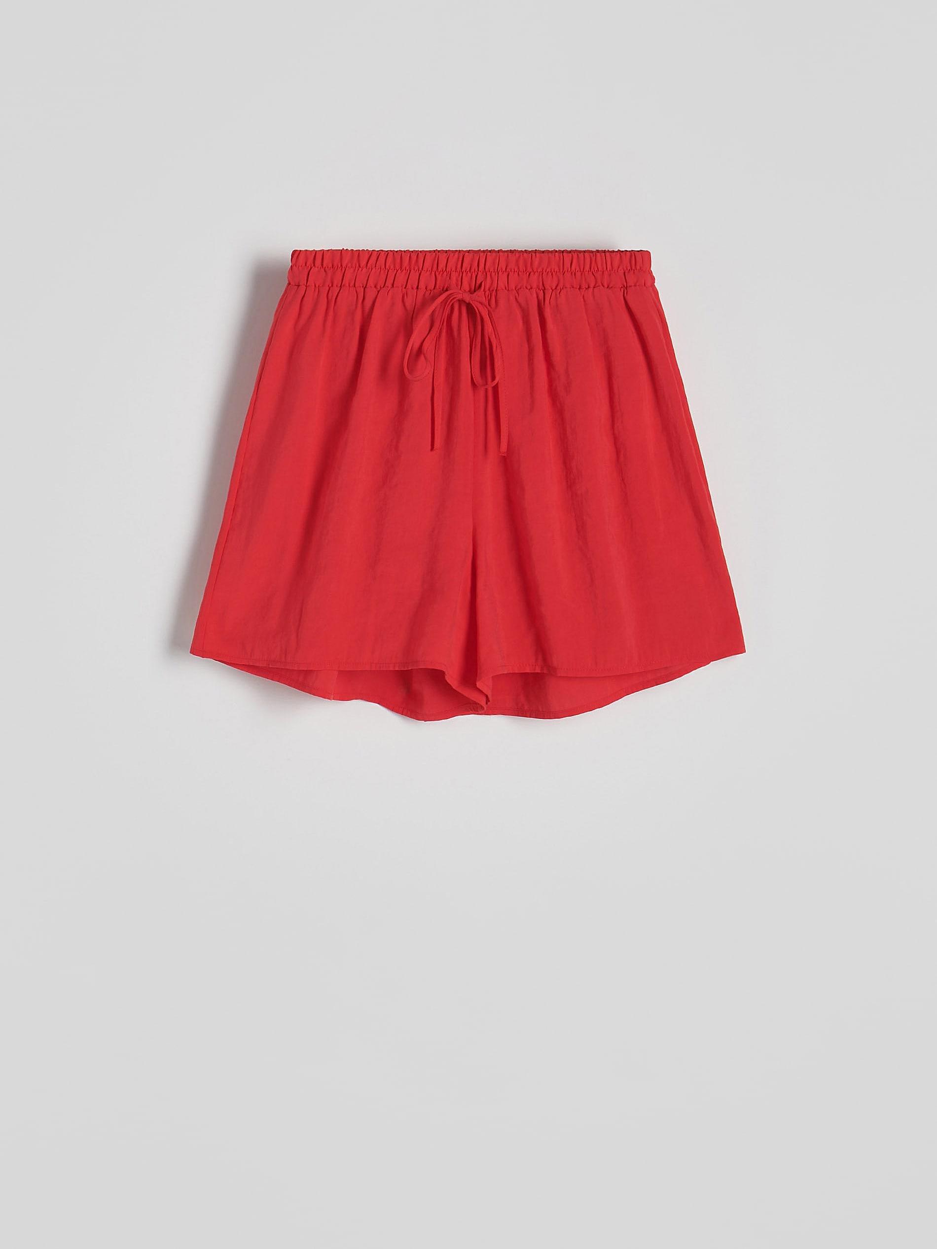 Red Casual Shorts, , large image number 8