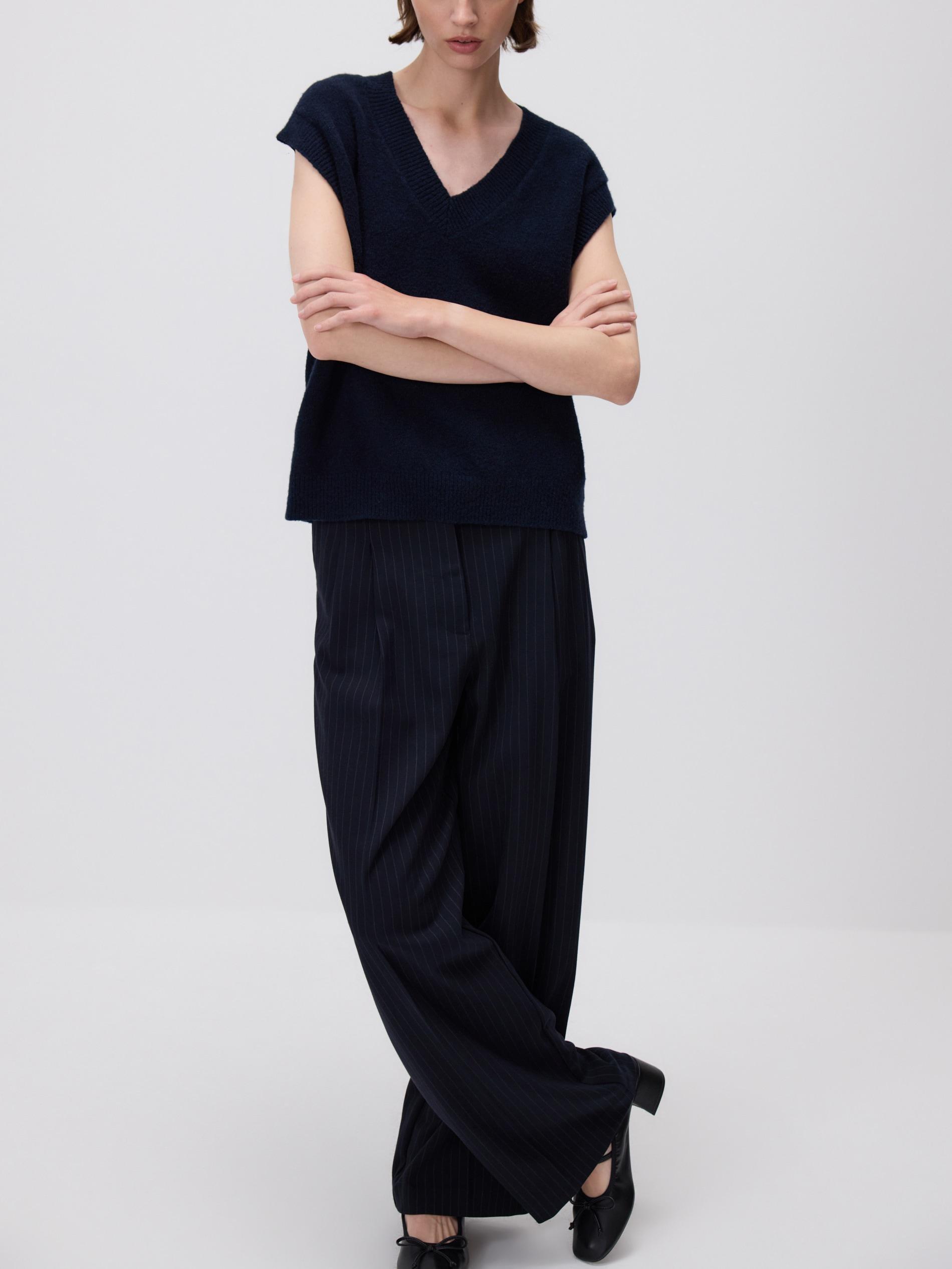 فيست خليط صوف كحلي, Navy, medium