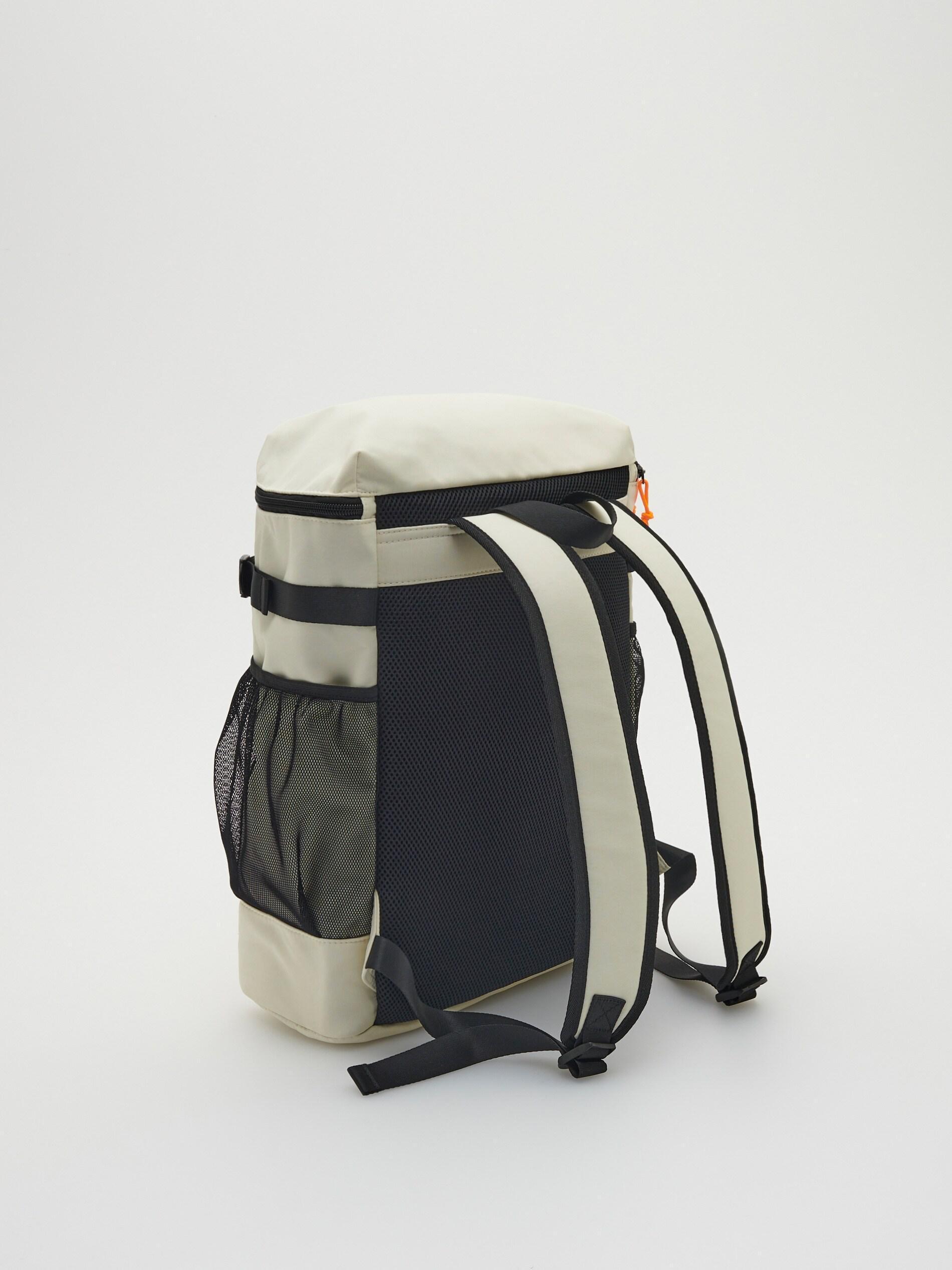 Cream Large Capacity Backpack, , large image number 3