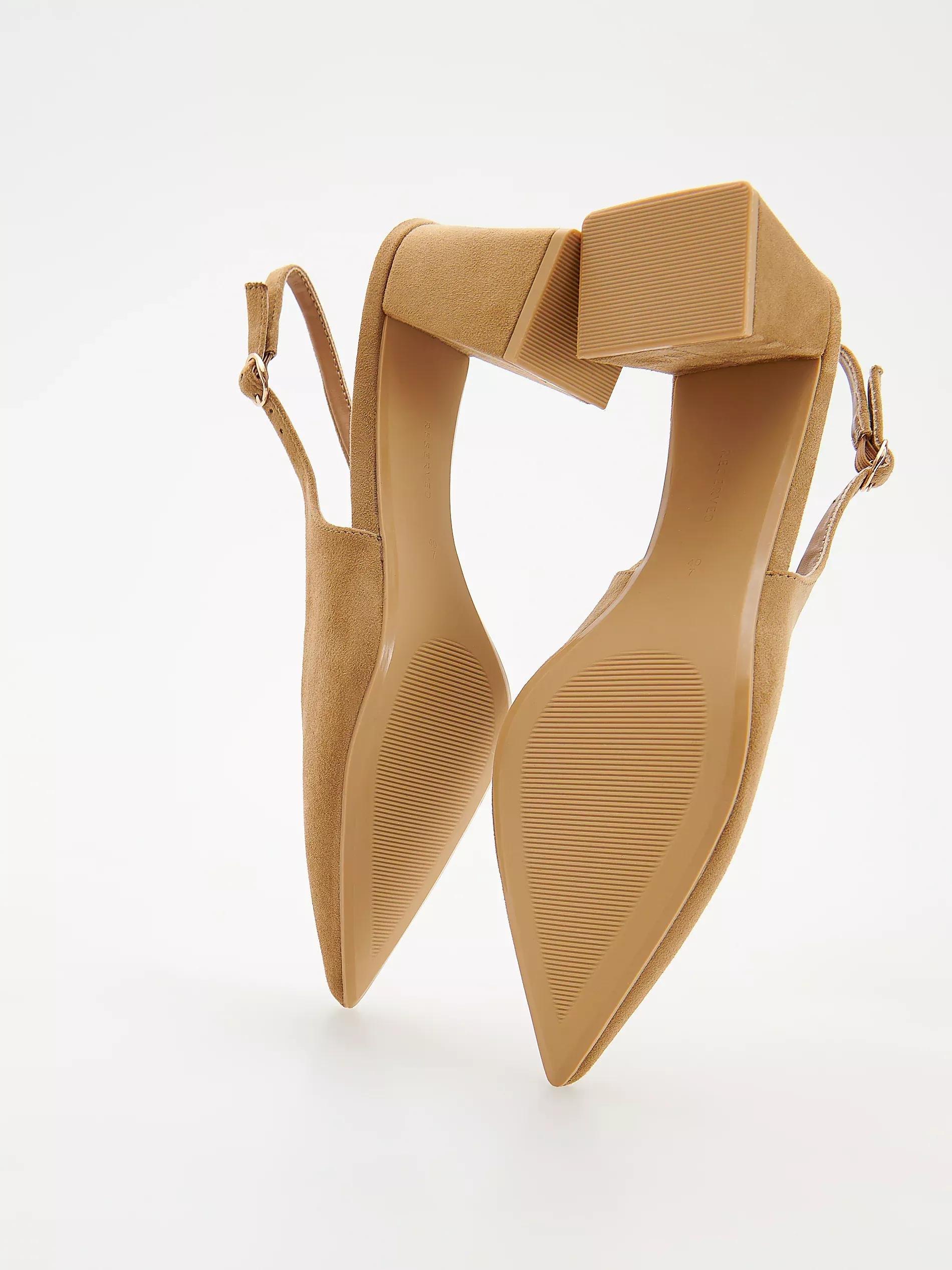 Beige Pumps, , large image number 4