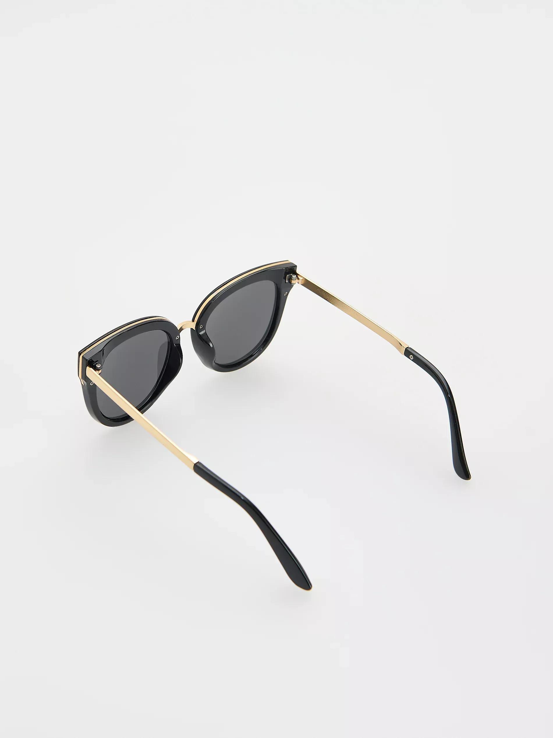 Black Sunglasses, Black, large image number 1