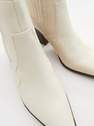 Reserved - White Cowboy Ankle Boots, Women