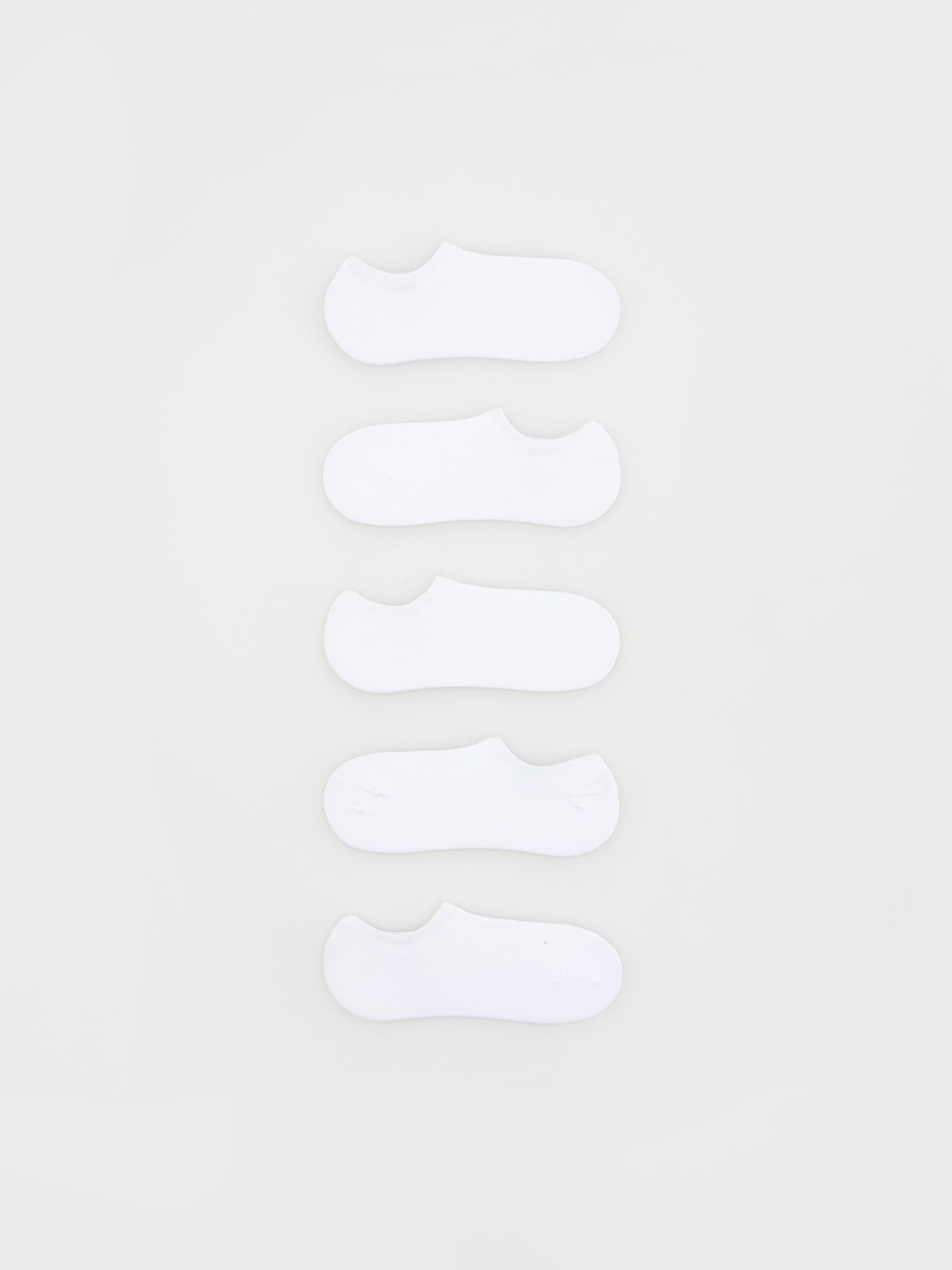 White Socks, Set Of 5, , large image number 0