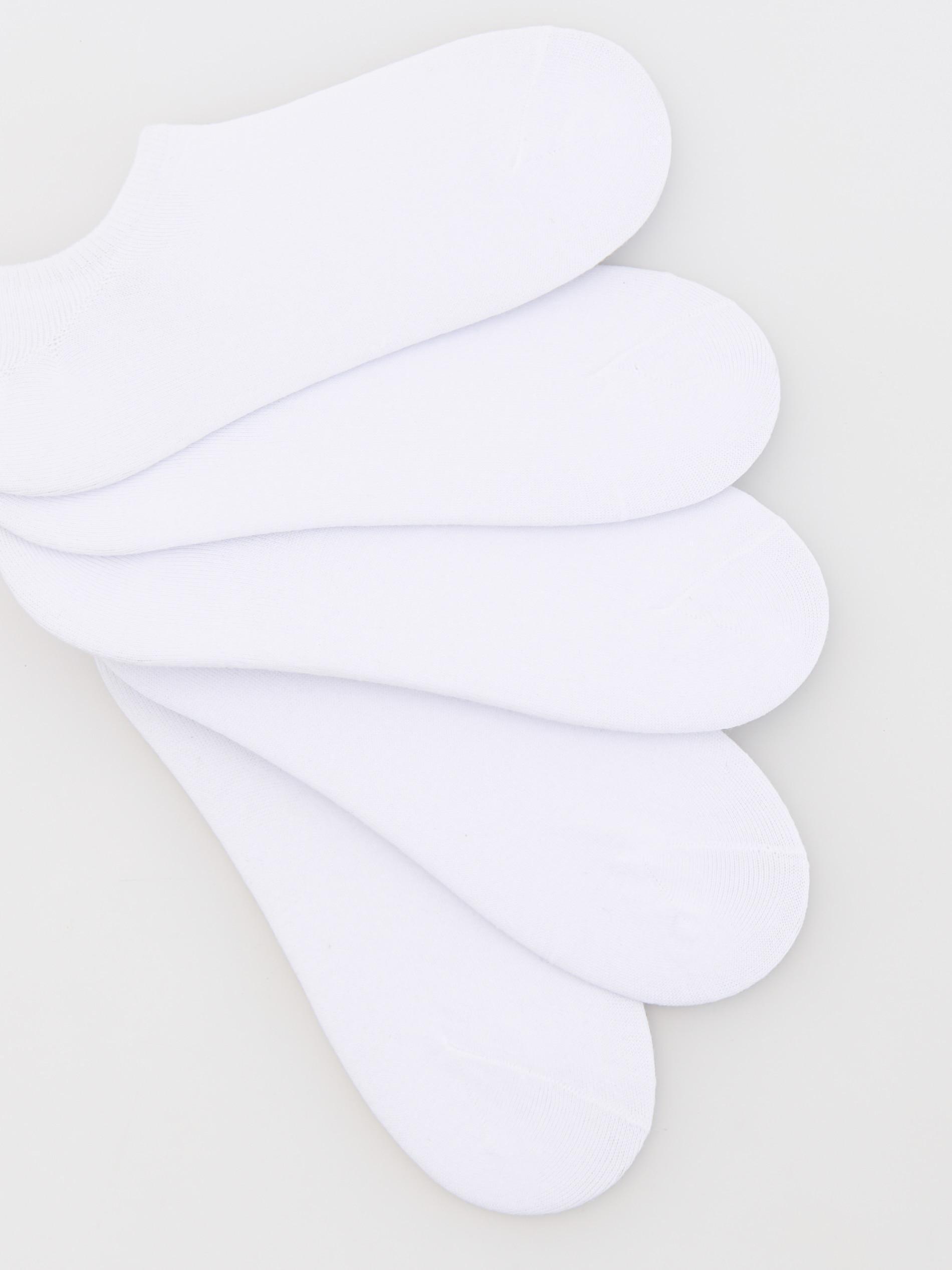 White Socks, Set Of 5, , large image number 1