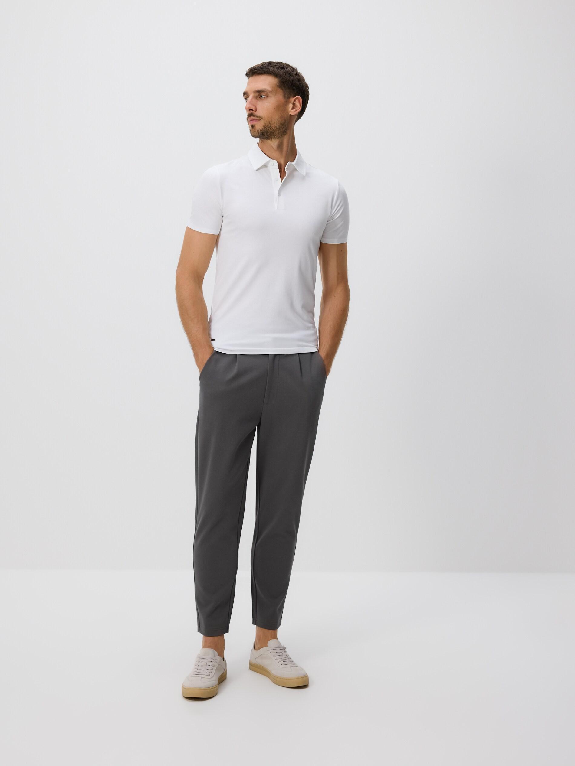 WHITE Slim fit polo shirt, White, large image number 3