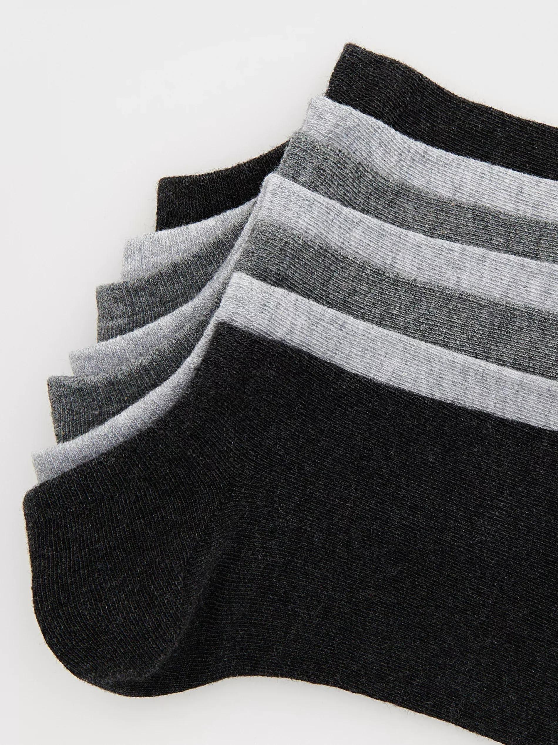 Grey 7-Pack Of Socks, , large image number 1
