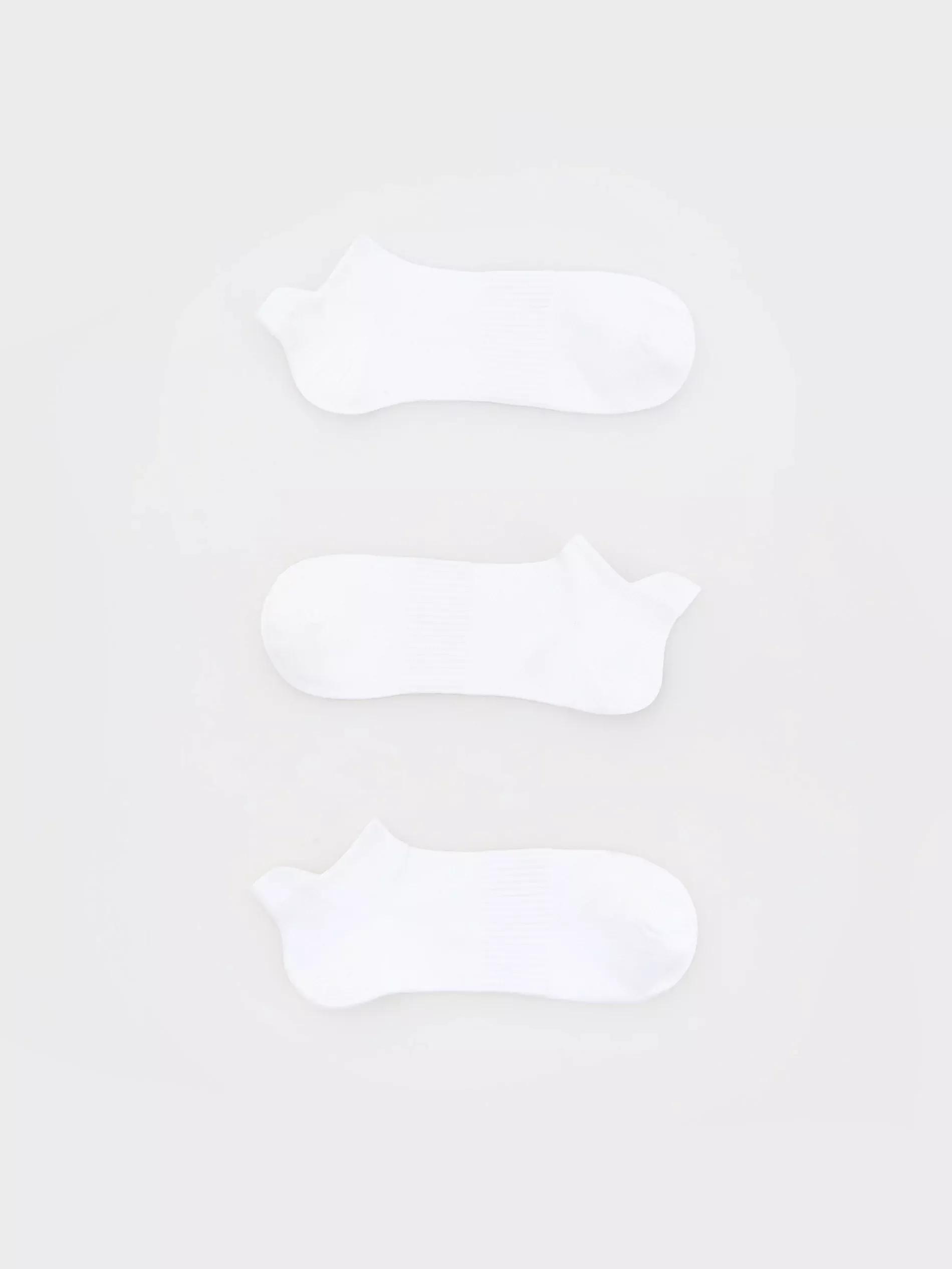white Socks 3 pack, , large image number 0