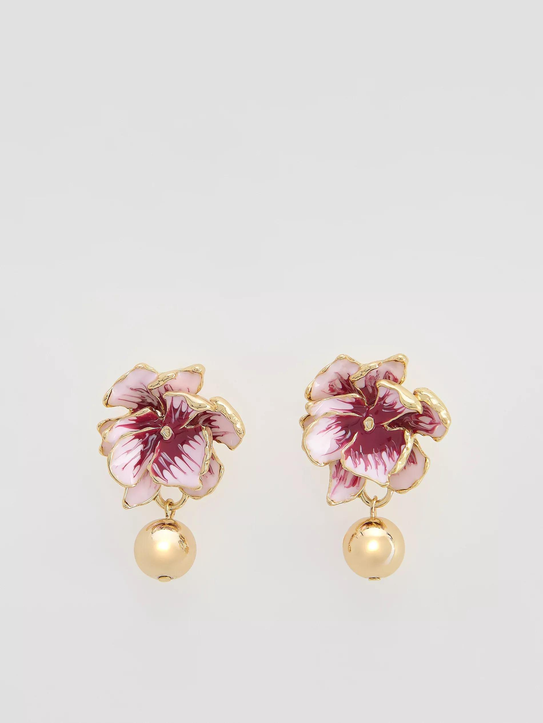 PINK Dangle earrings, Pink, large image number 0