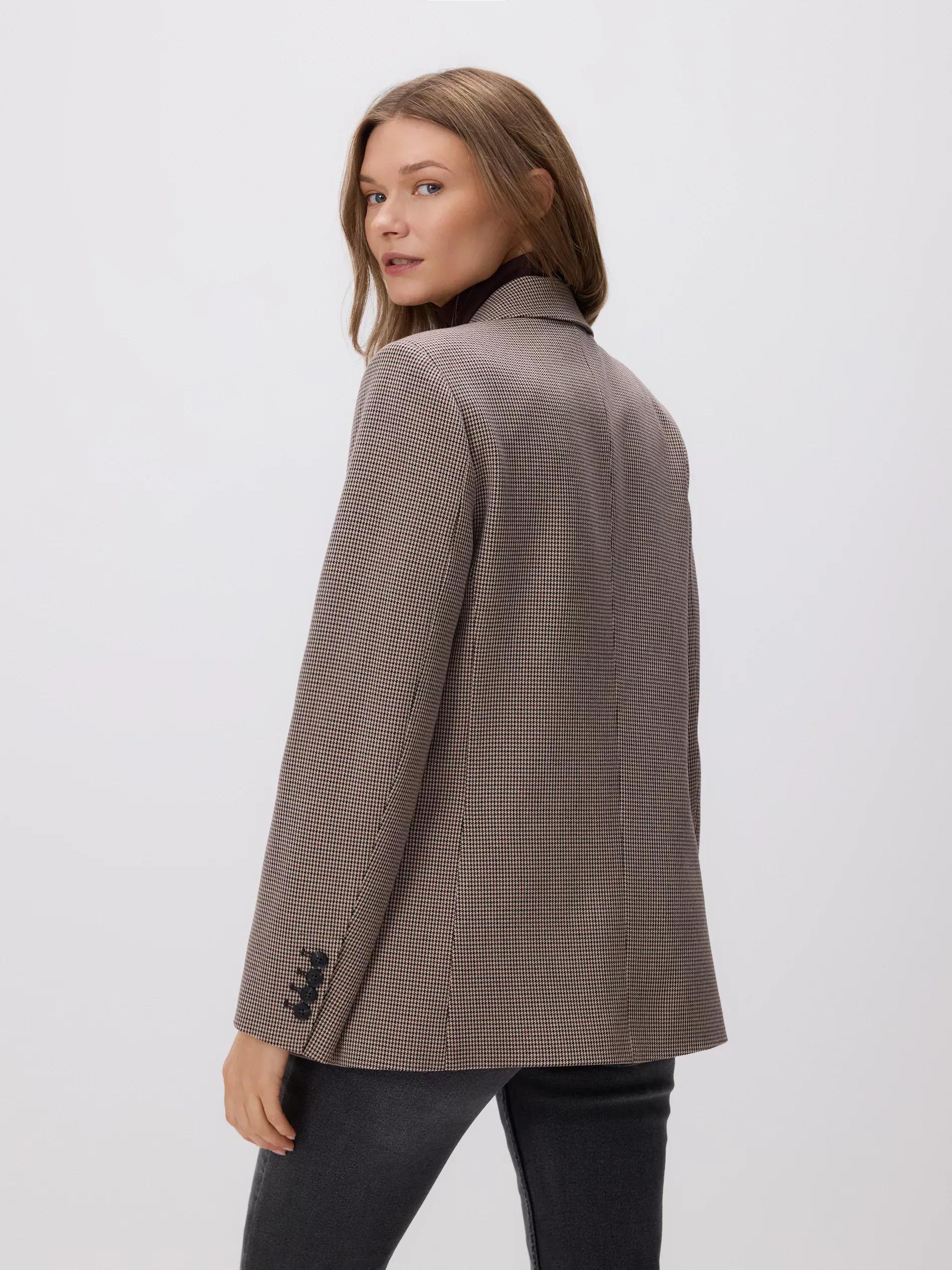 Multicolour Double-Breasted Jacket, Multicolor, large image number 3