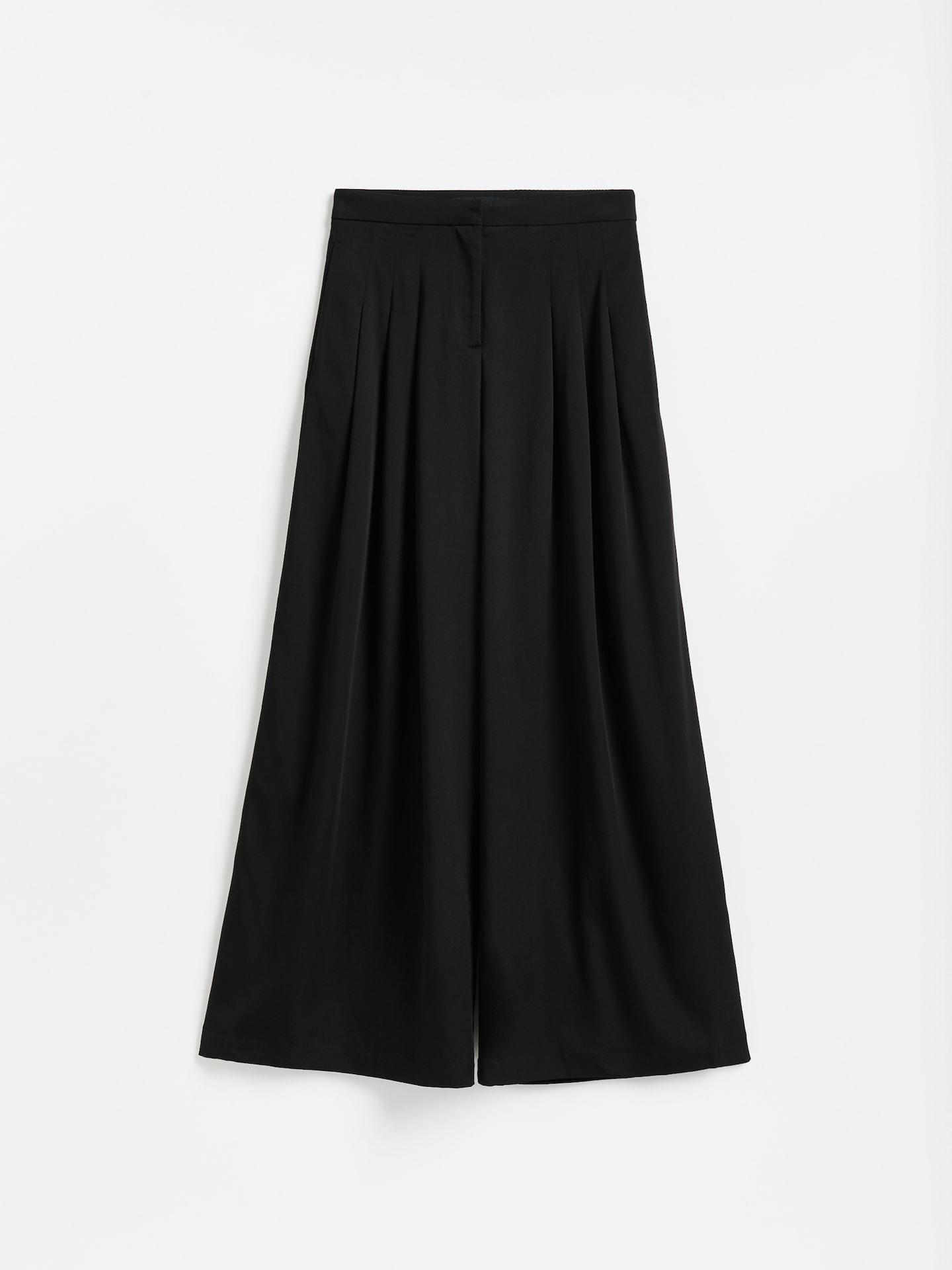 Viscose rich trousers, Black, large image number 3