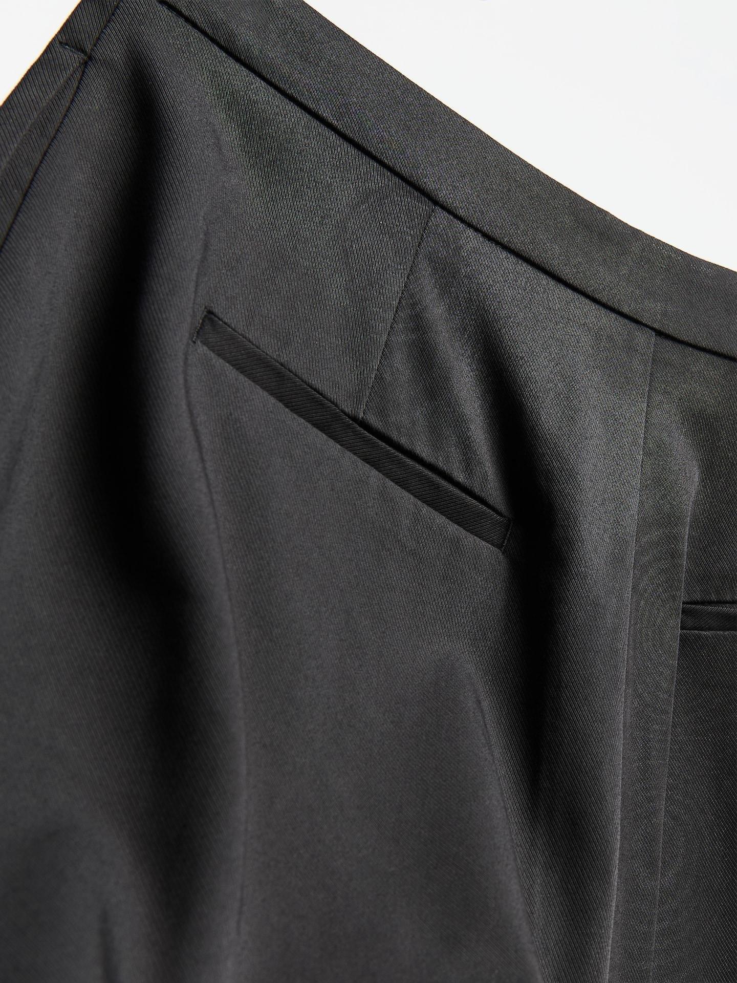 Viscose rich trousers, Black, large image number 4