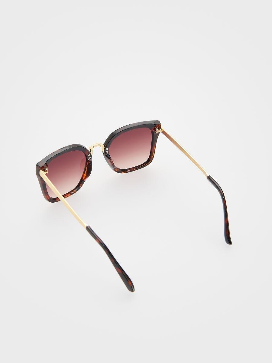 Brown Sunglasses, Brown, large image number 1