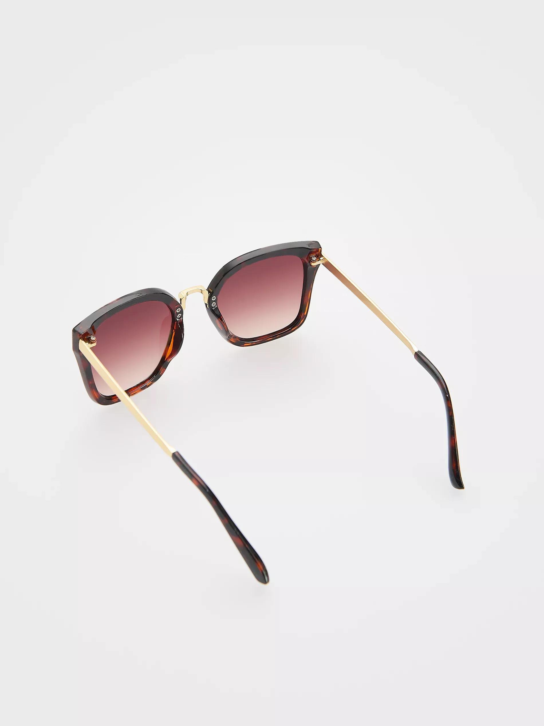 Brown Sunglasses, Brown, large image number 1
