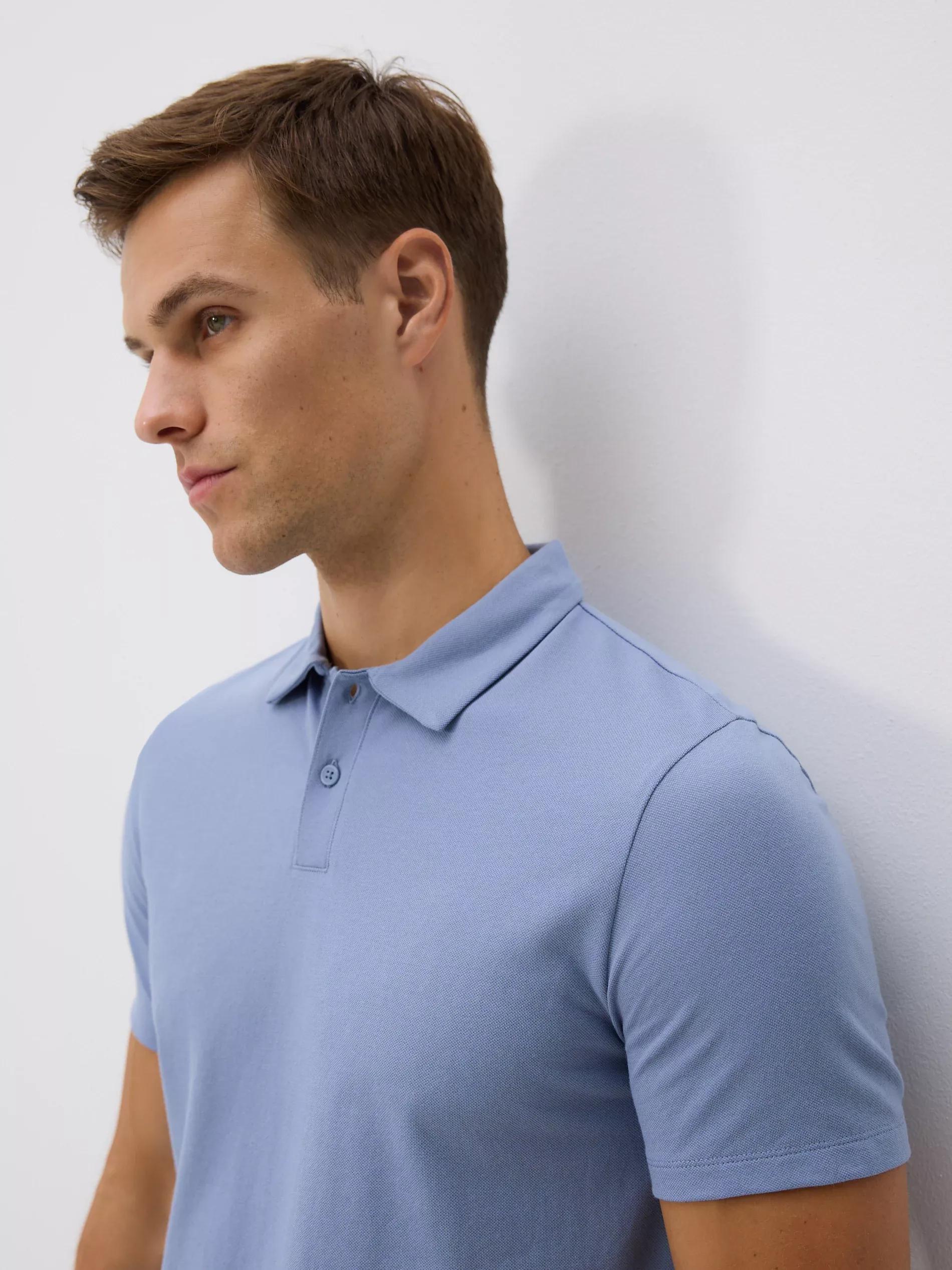 LIGHT GREY Regular fit polo shirt, , large image number 0