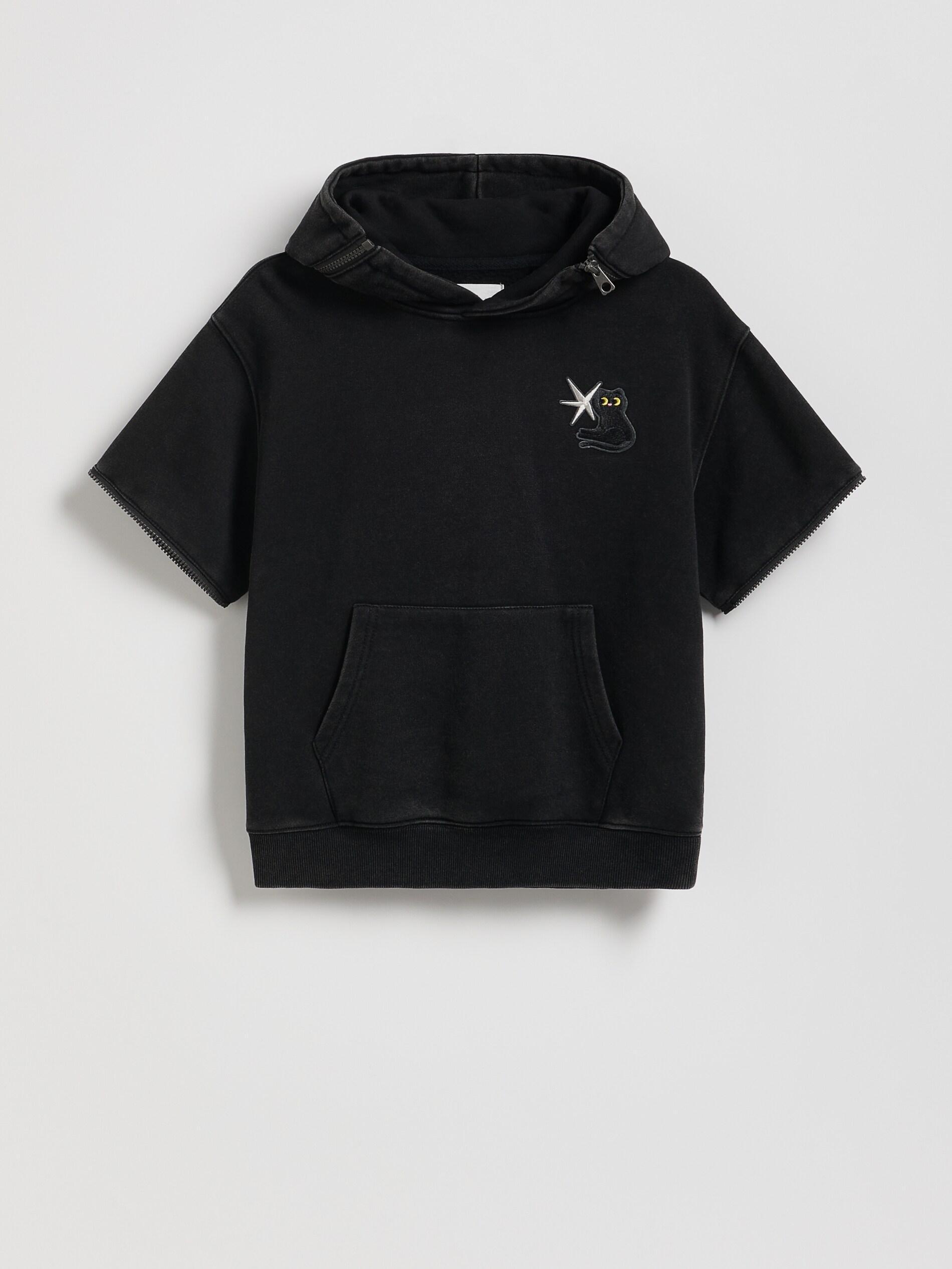 BLACK Multifunctional sweatshirt, Black, large image number 1