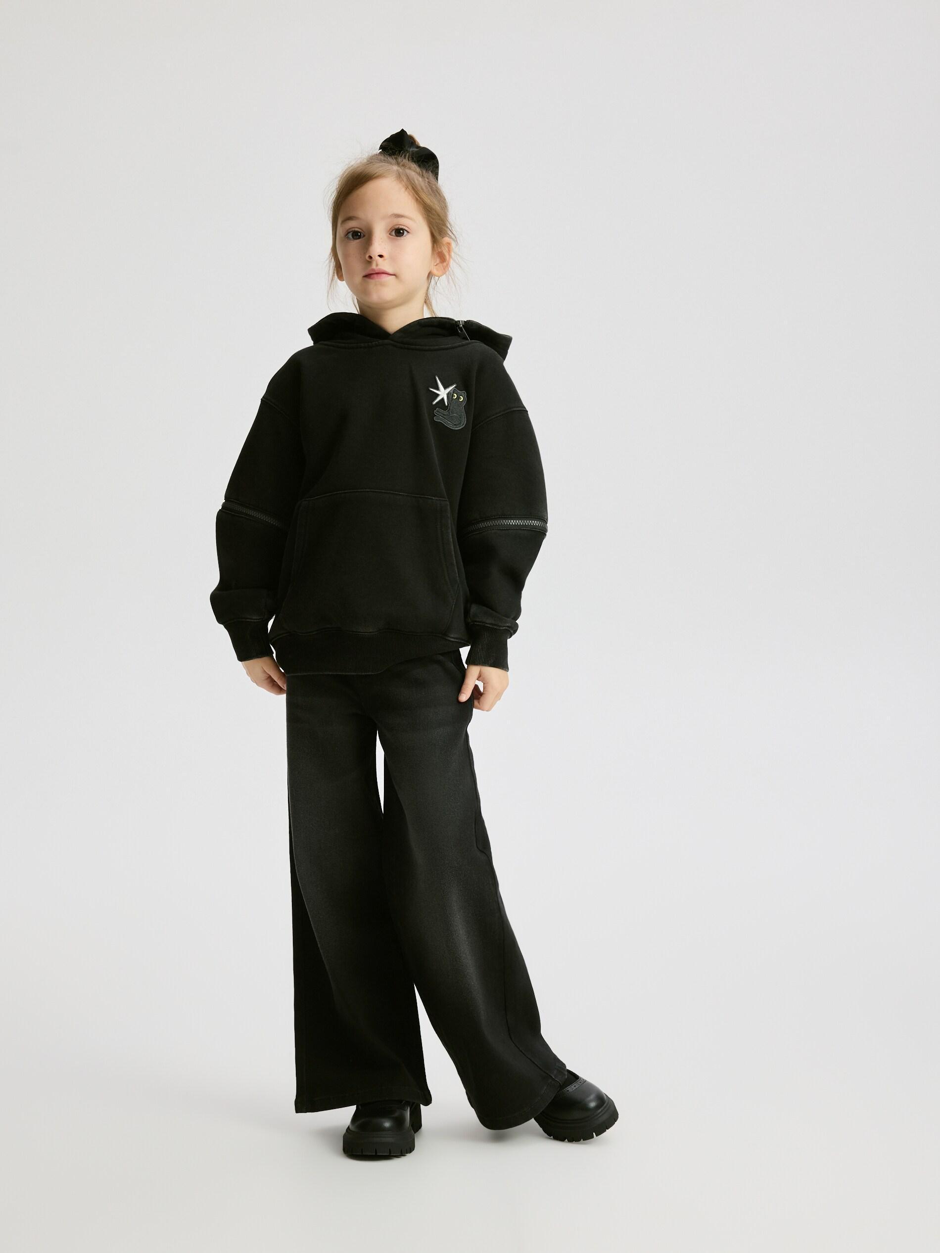 BLACK Multifunctional sweatshirt, Black, large image number 5