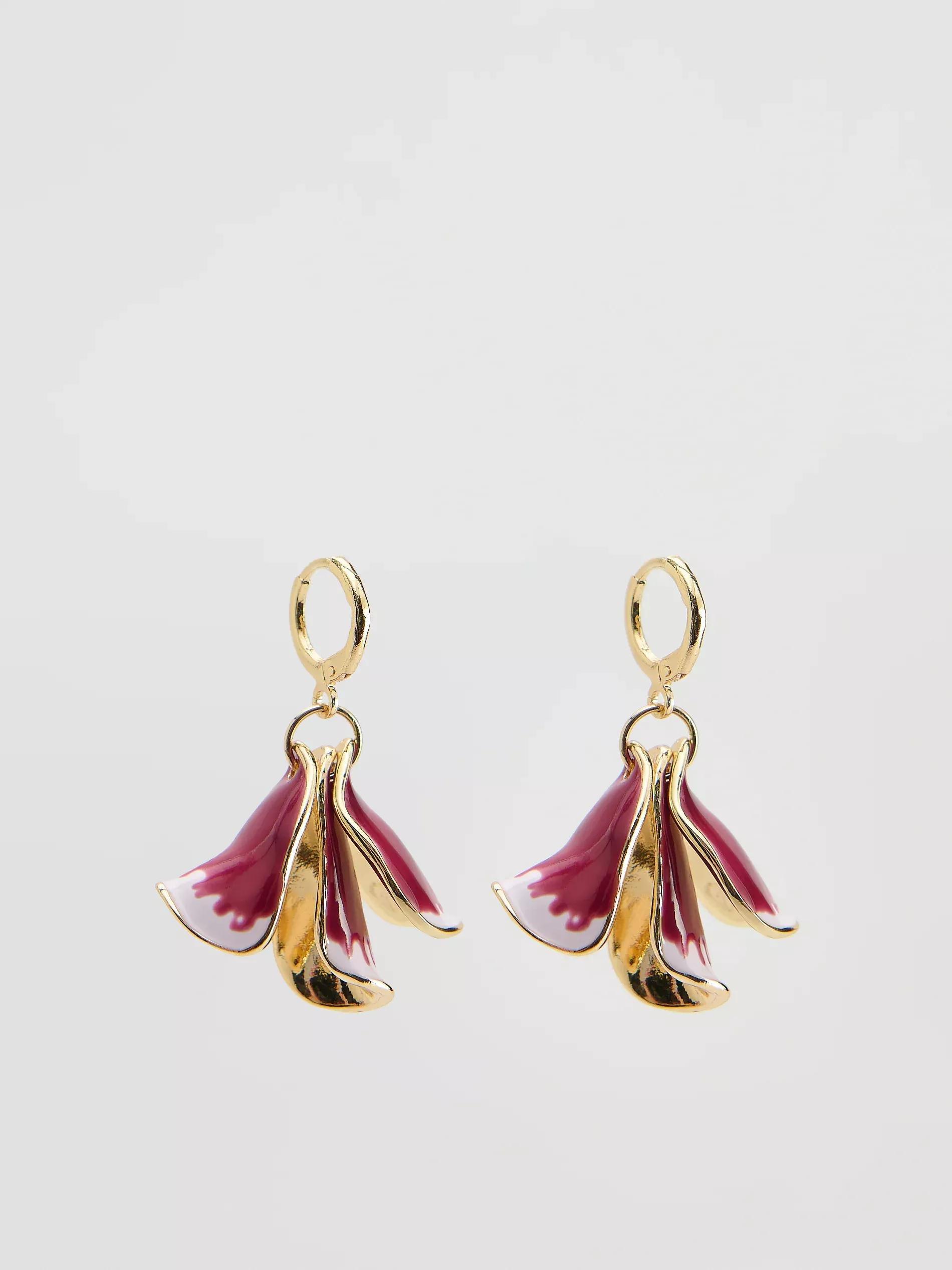 PINK Dangle earrings, Pink, large image number 0