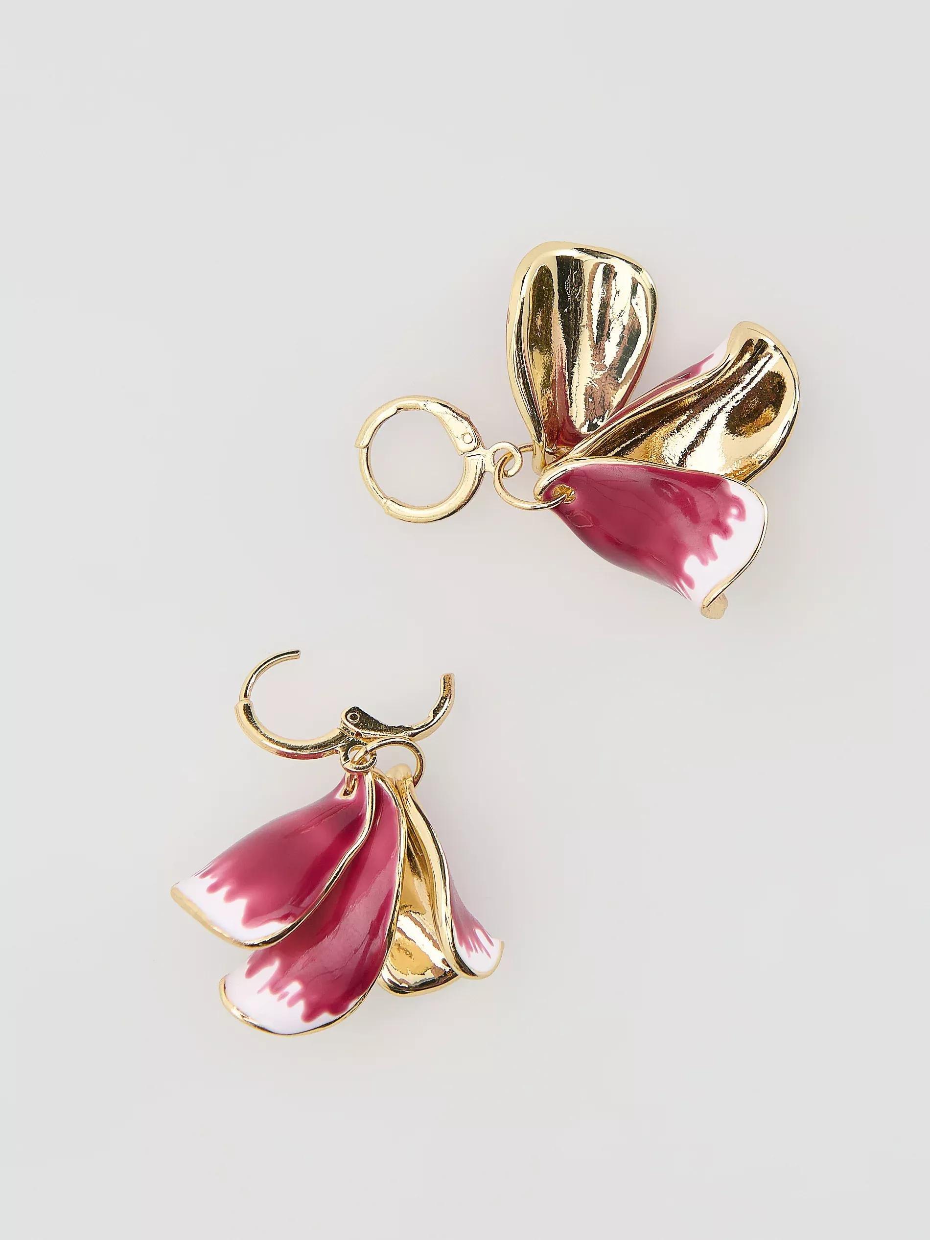 PINK Dangle earrings, Pink, large image number 1