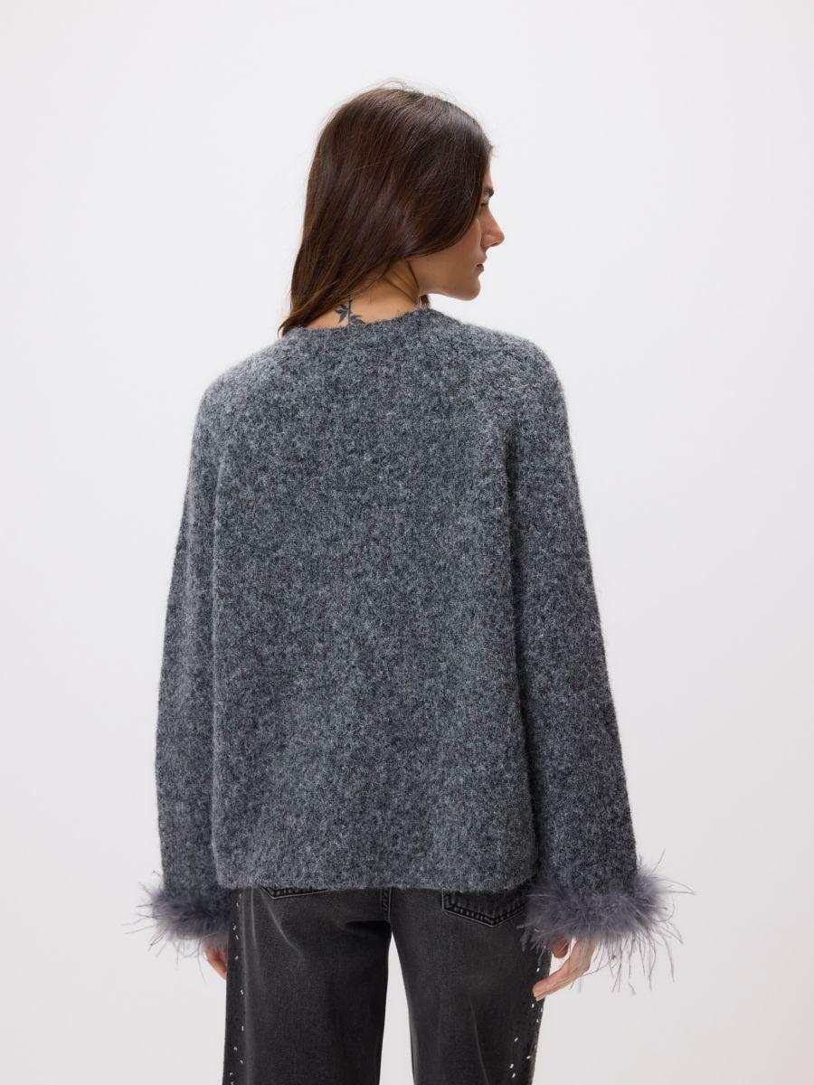 Grey Sweater, Grey, medium