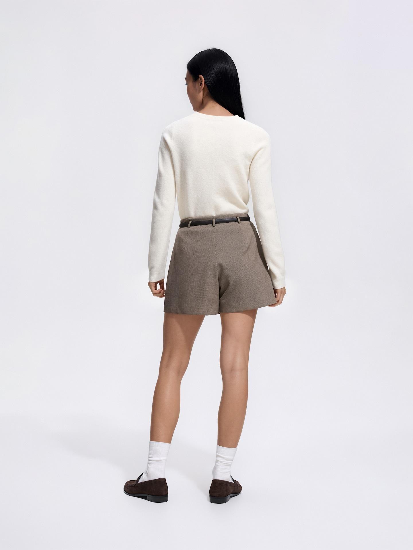 Multicolour Skort With Belt, Multicolor, medium