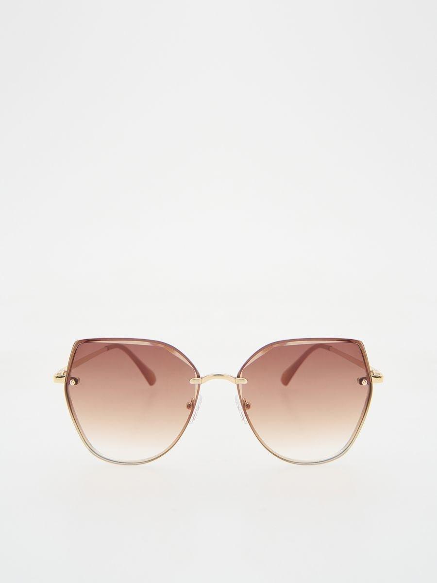 Pink Sunglasses, Khaki, large image number 0