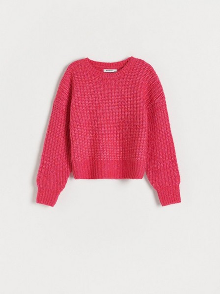 Reserved - Pink Thick Knit Jumper, Kids Girls