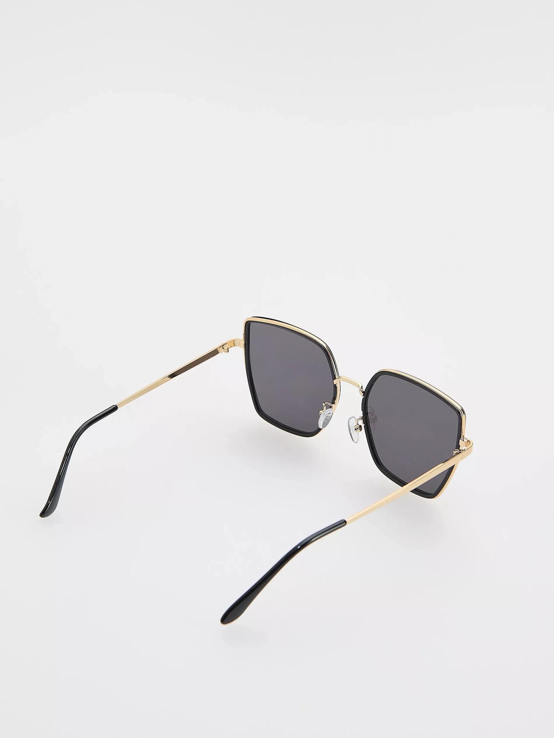 BLACK LADIES` SUNGLASSES, Black, large image number 1
