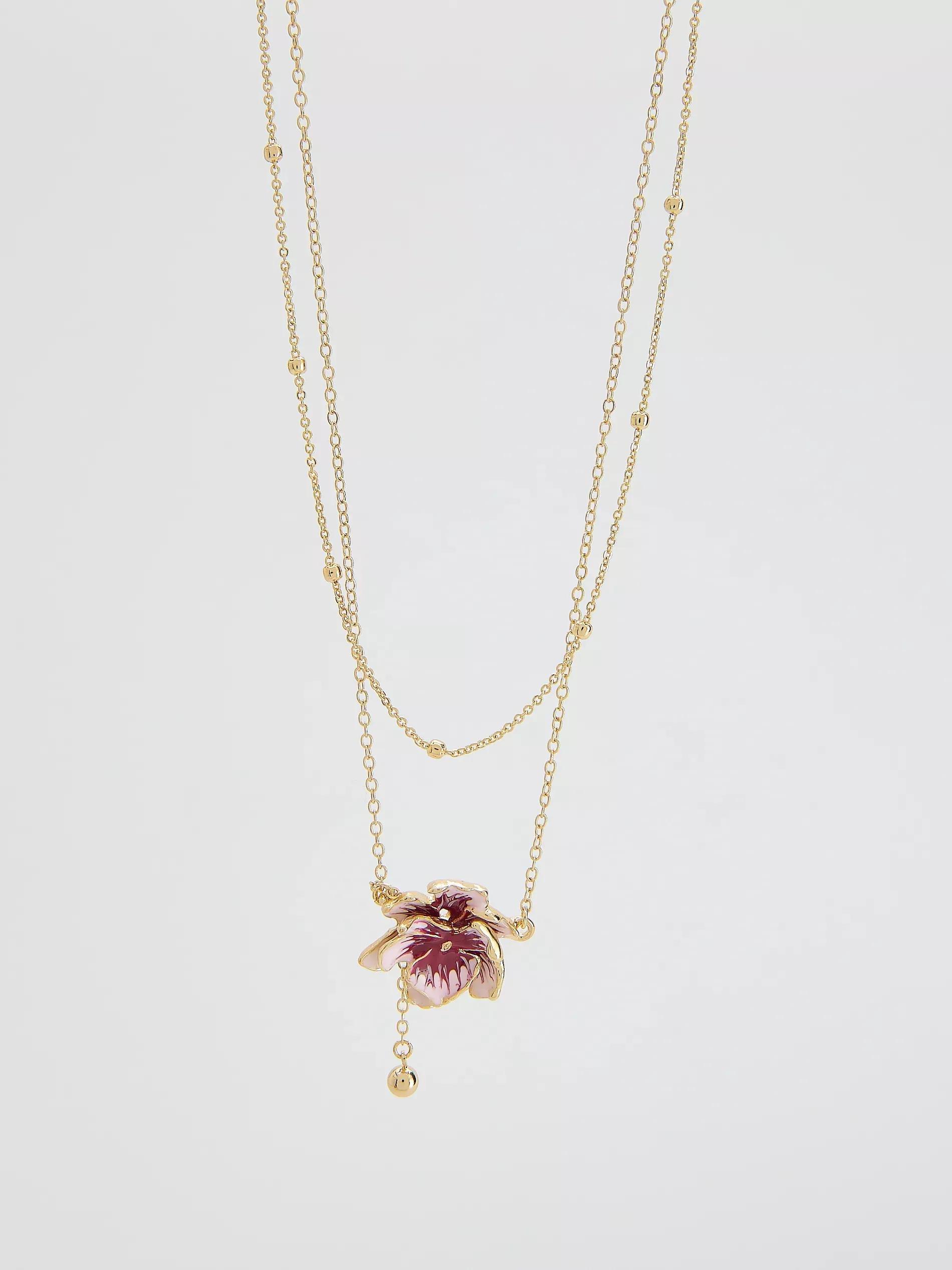 PINK Necklace Set, Pink, large image number 0