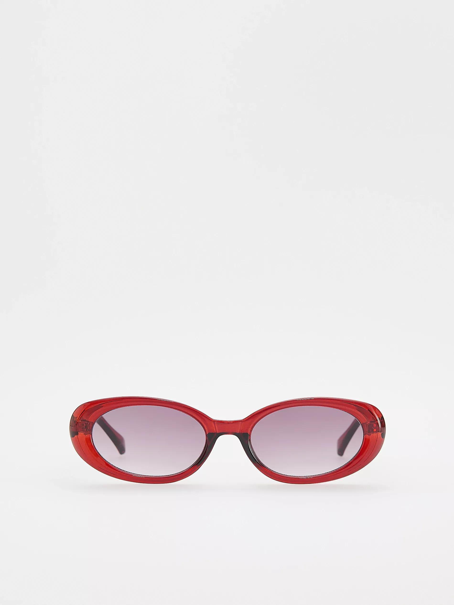 Maroon Sunglasses, Burgundy, large image number 0