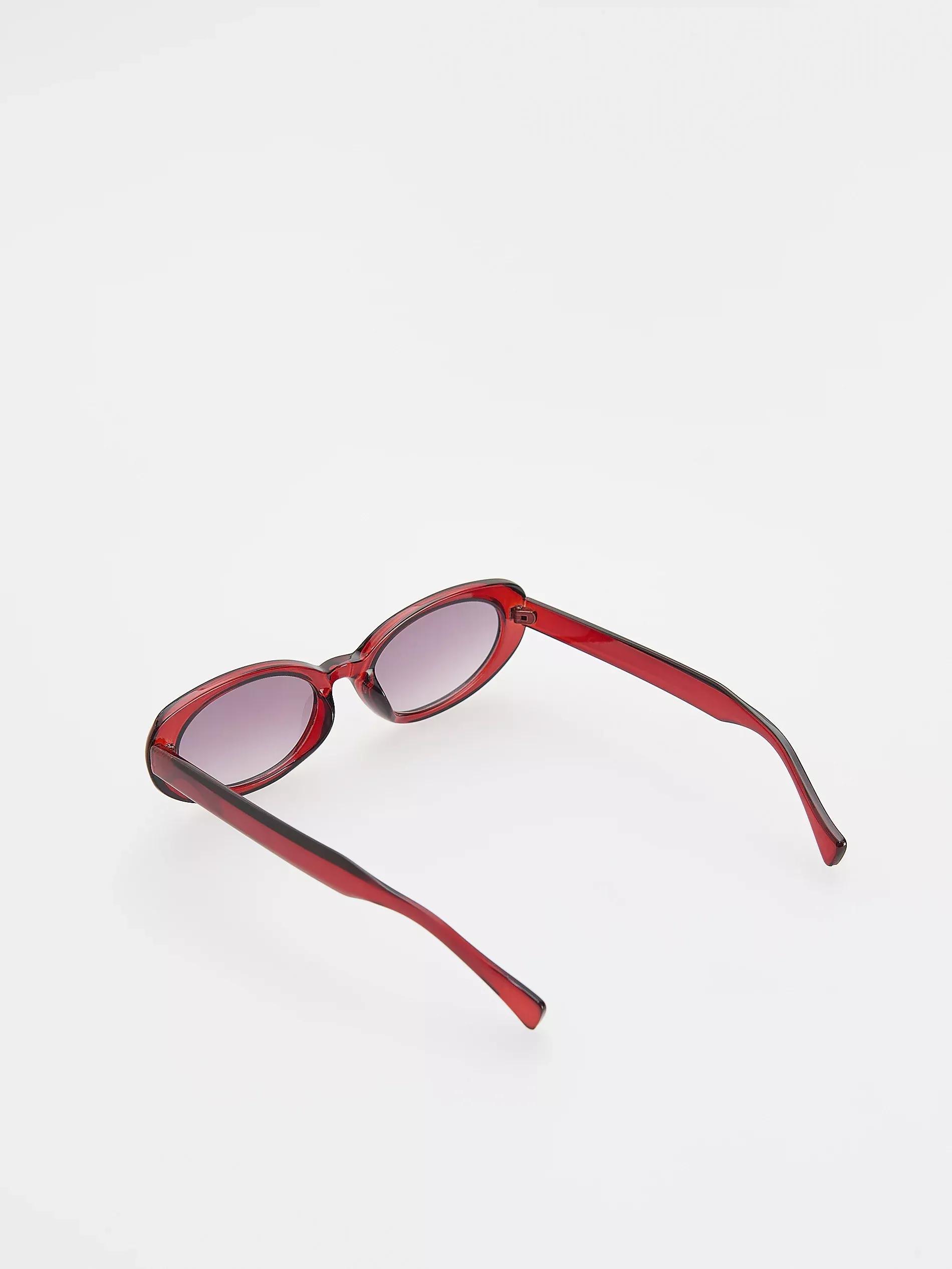 Maroon Sunglasses, Burgundy, large image number 1