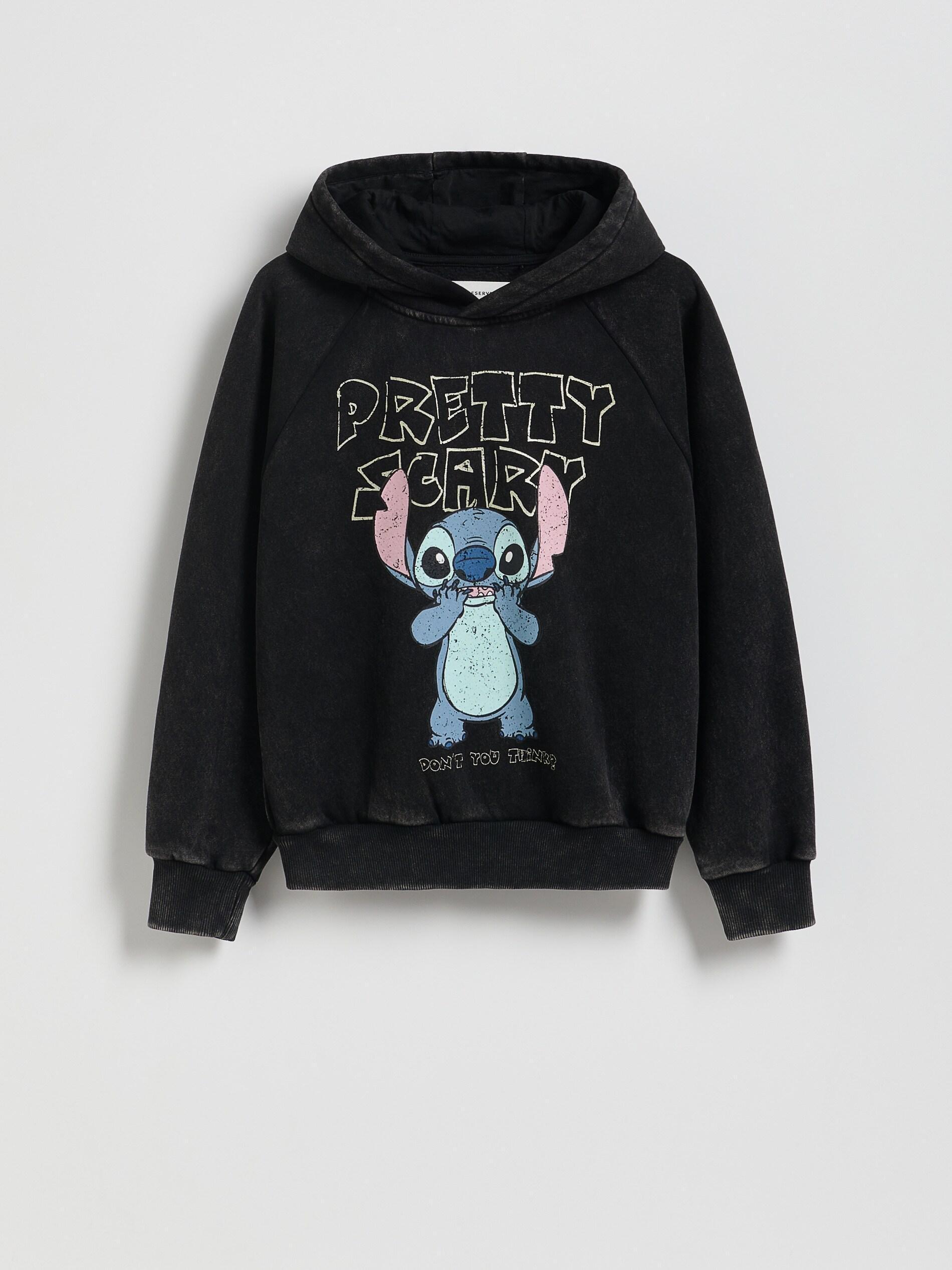 BLACK Lilo & Stitch sweatshirt, Black, large image number 0