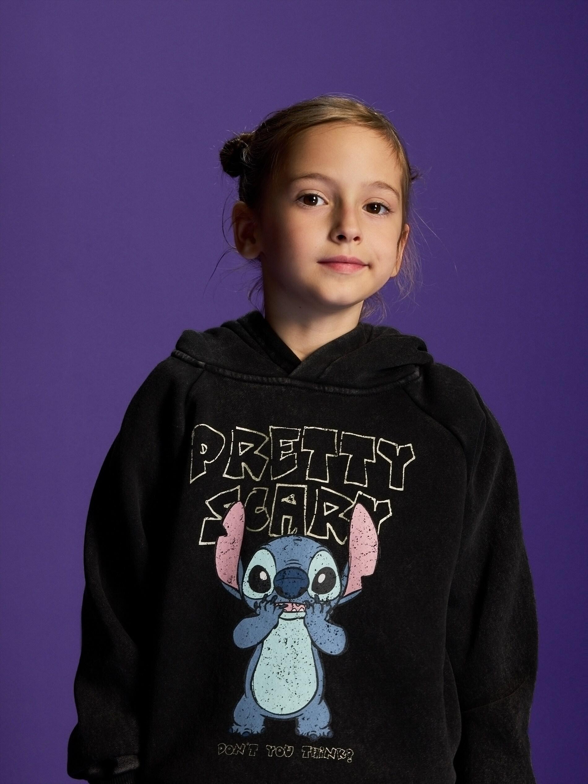 BLACK Lilo & Stitch sweatshirt, Black, large image number 3