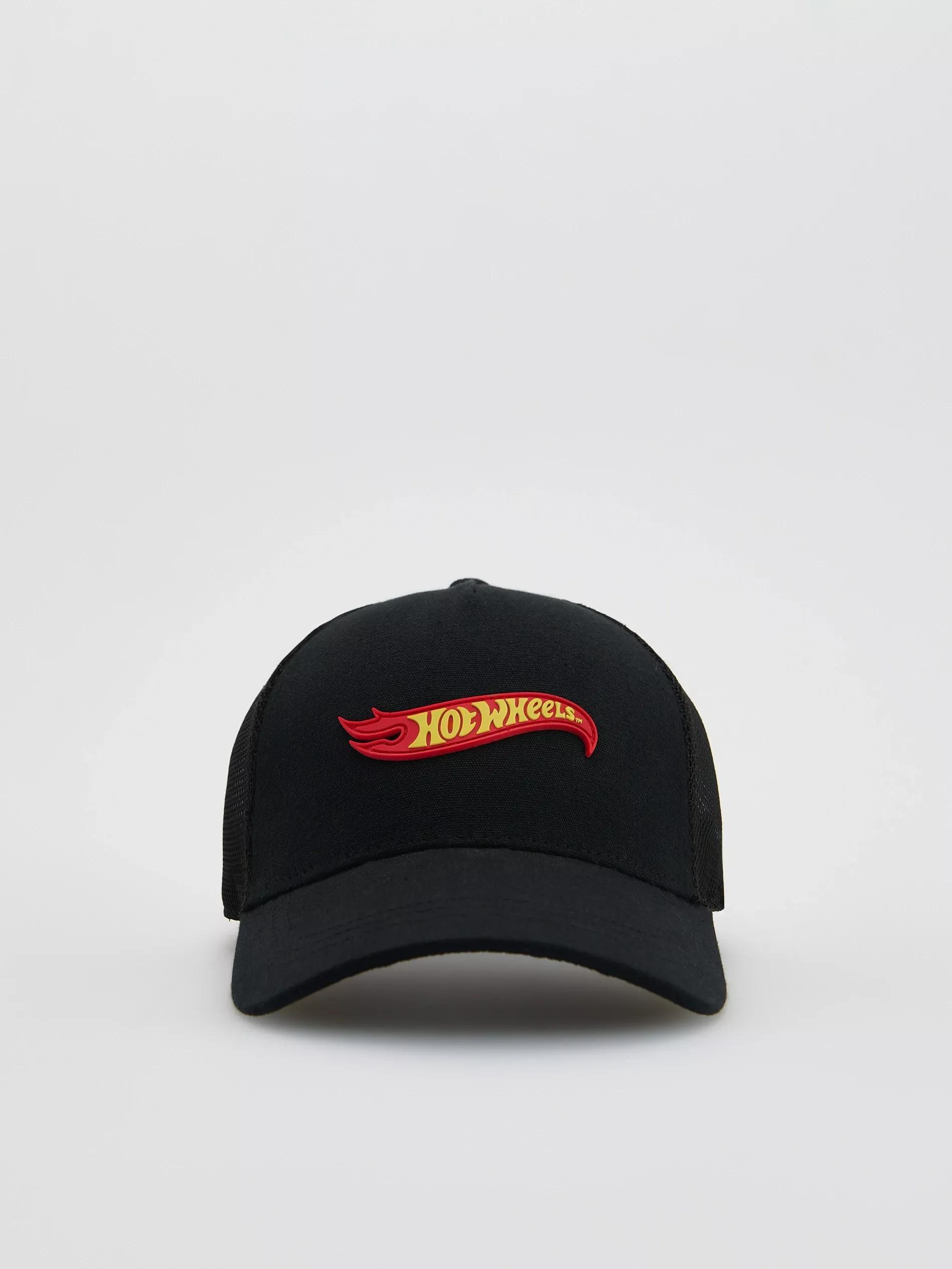 Black Hot Wheels Cap, , large image number 0