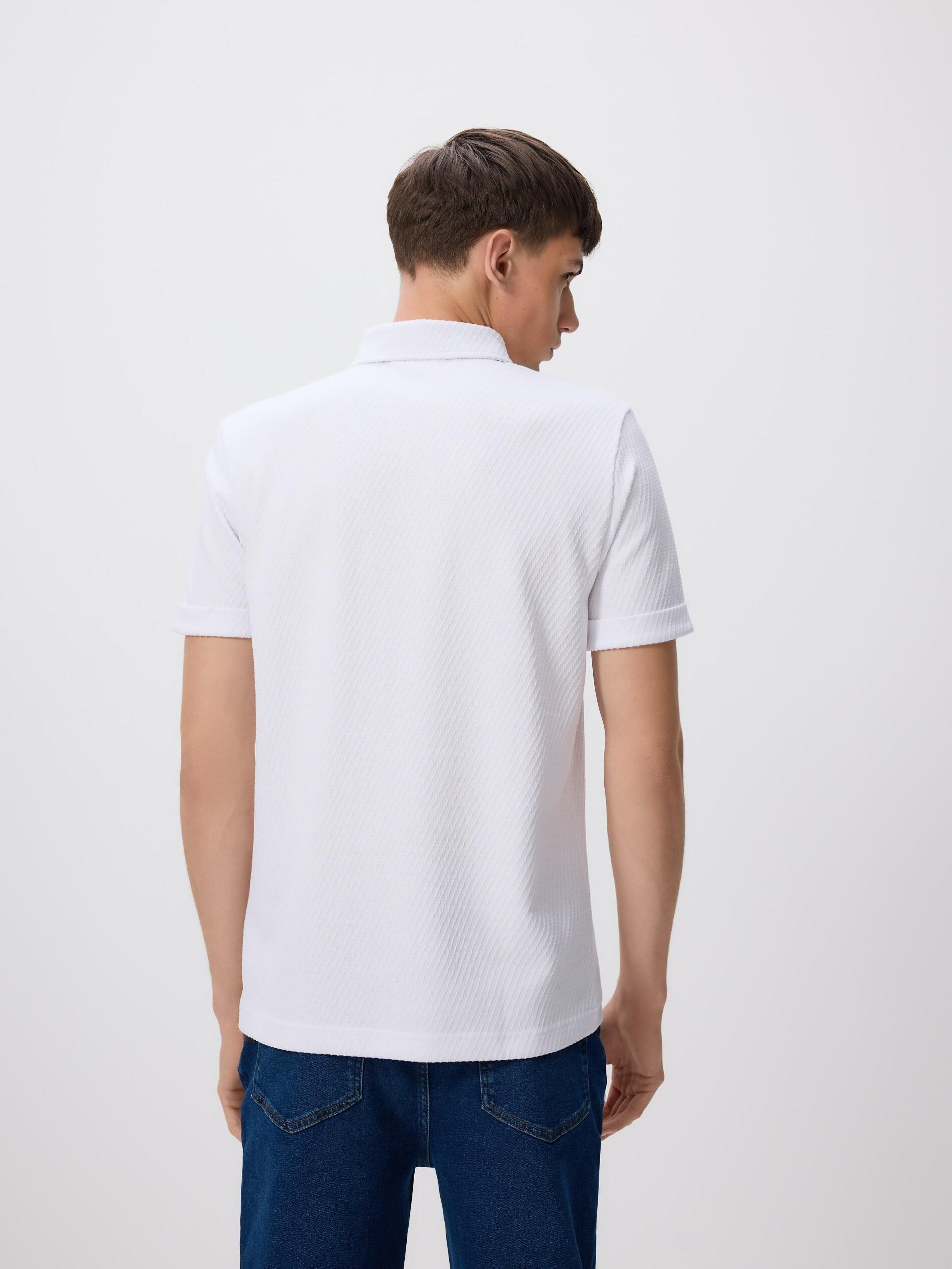 قميص بولو بقصة عادية كريمي, Ivory, large image number 1