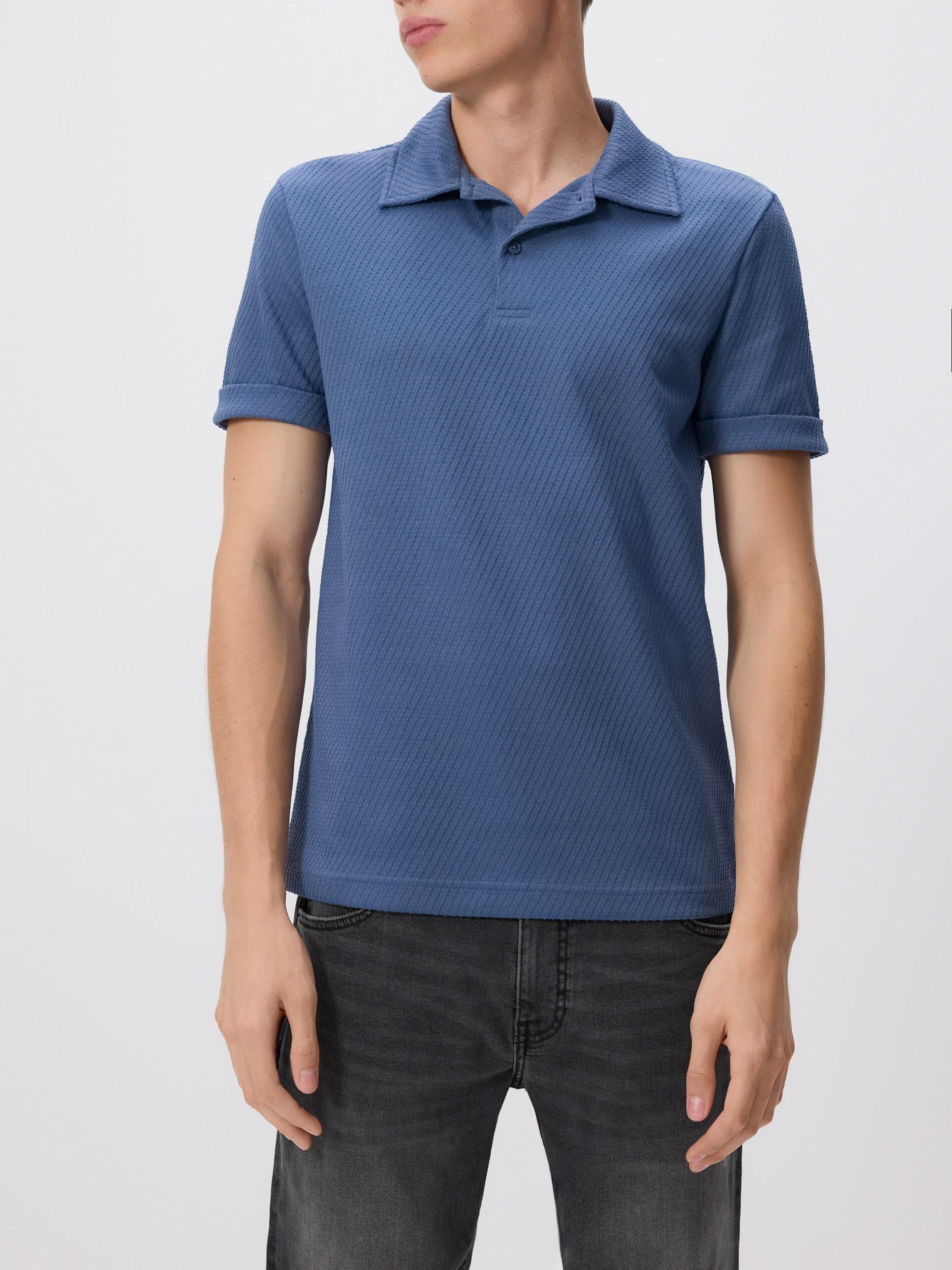 BLUE Regular fit polo shirt, Blue, large image number 0