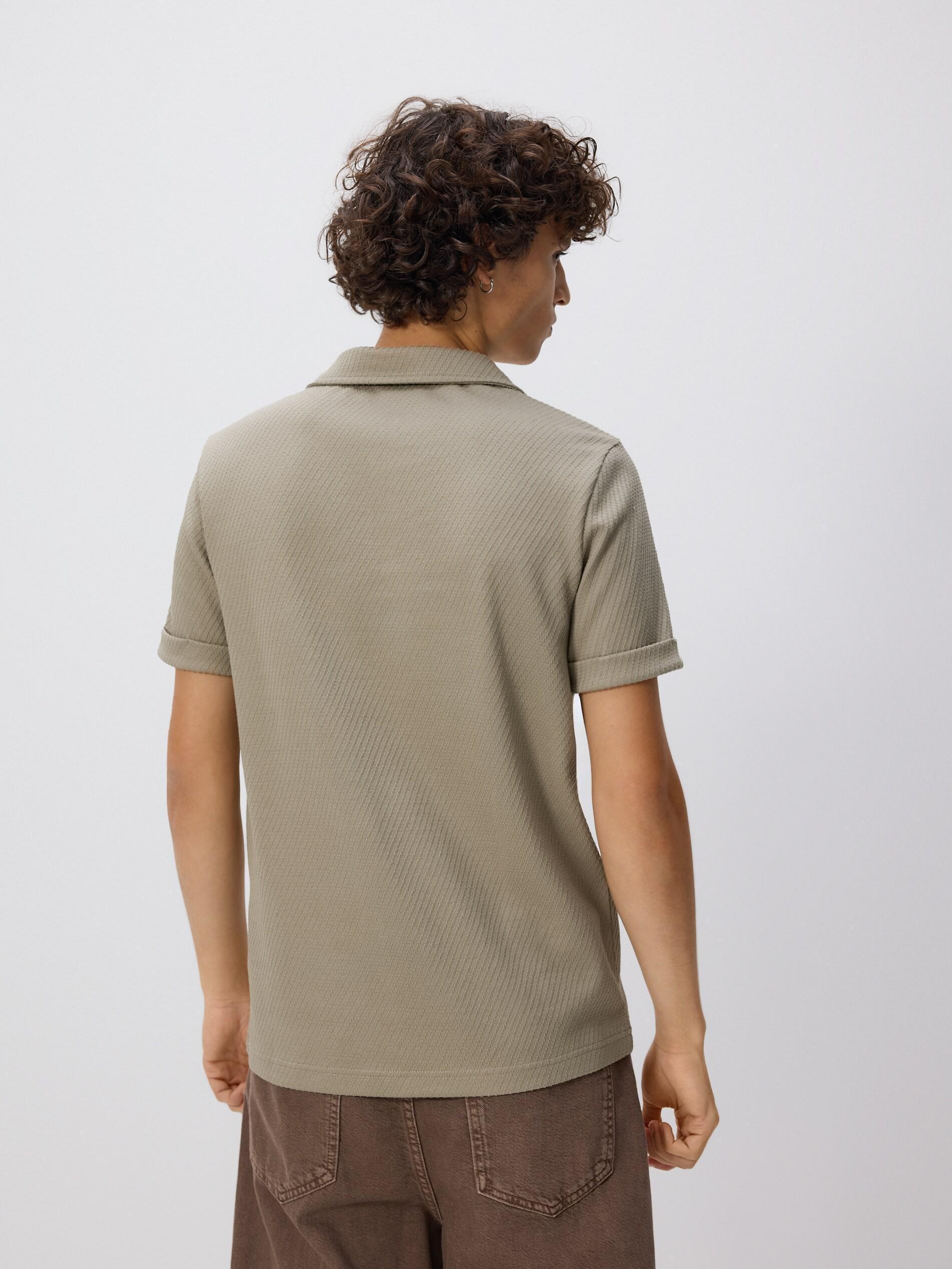 OLIVE Regular fit polo shirt, Khaki, large image number 2