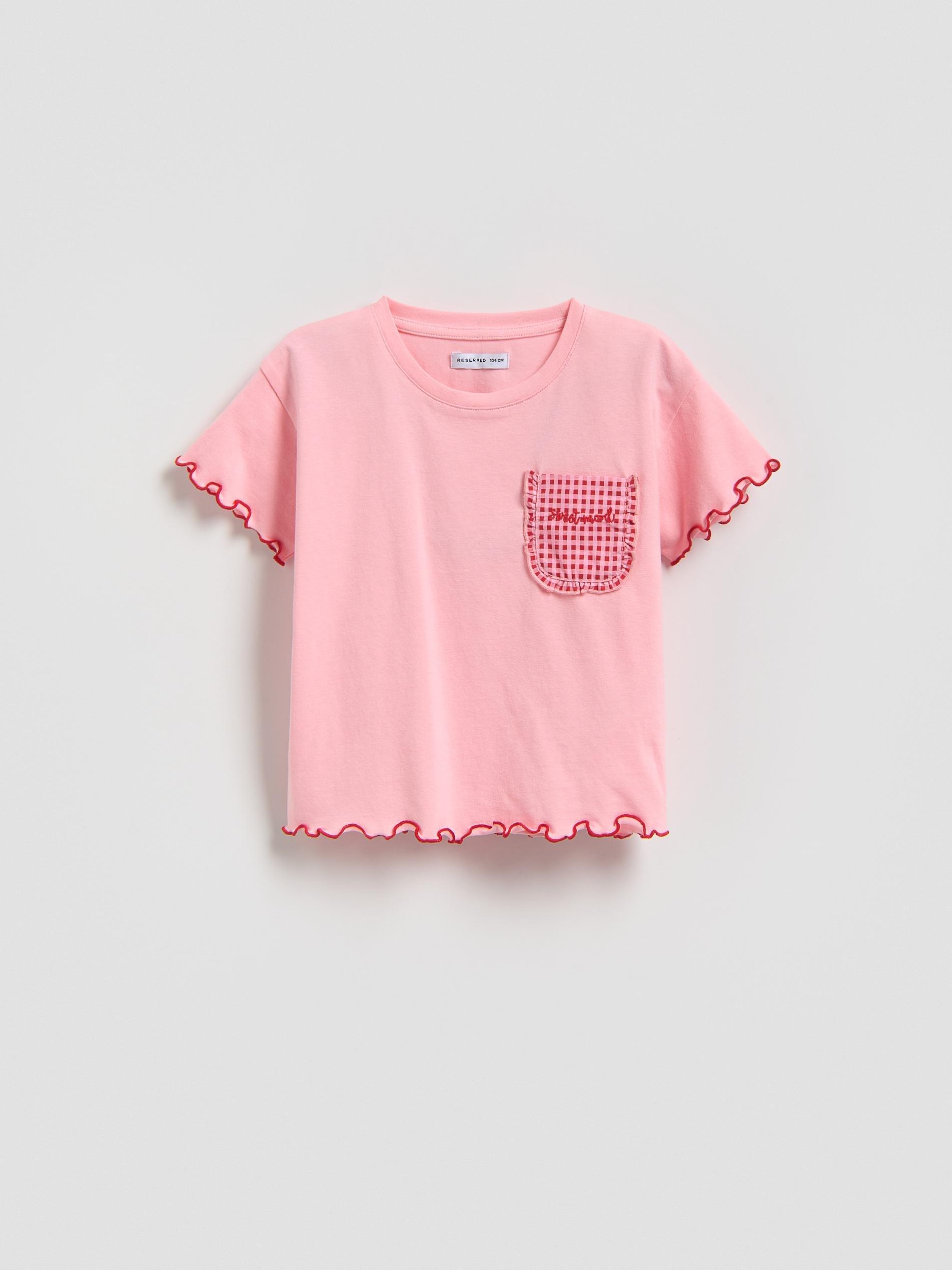 Pink T-Shirt With Applique, Pink, large image number 2