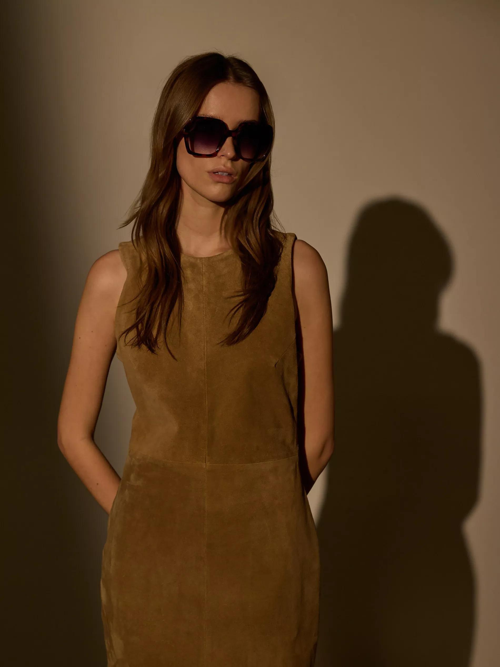 Brown Sunglasses, Brown, large image number 2