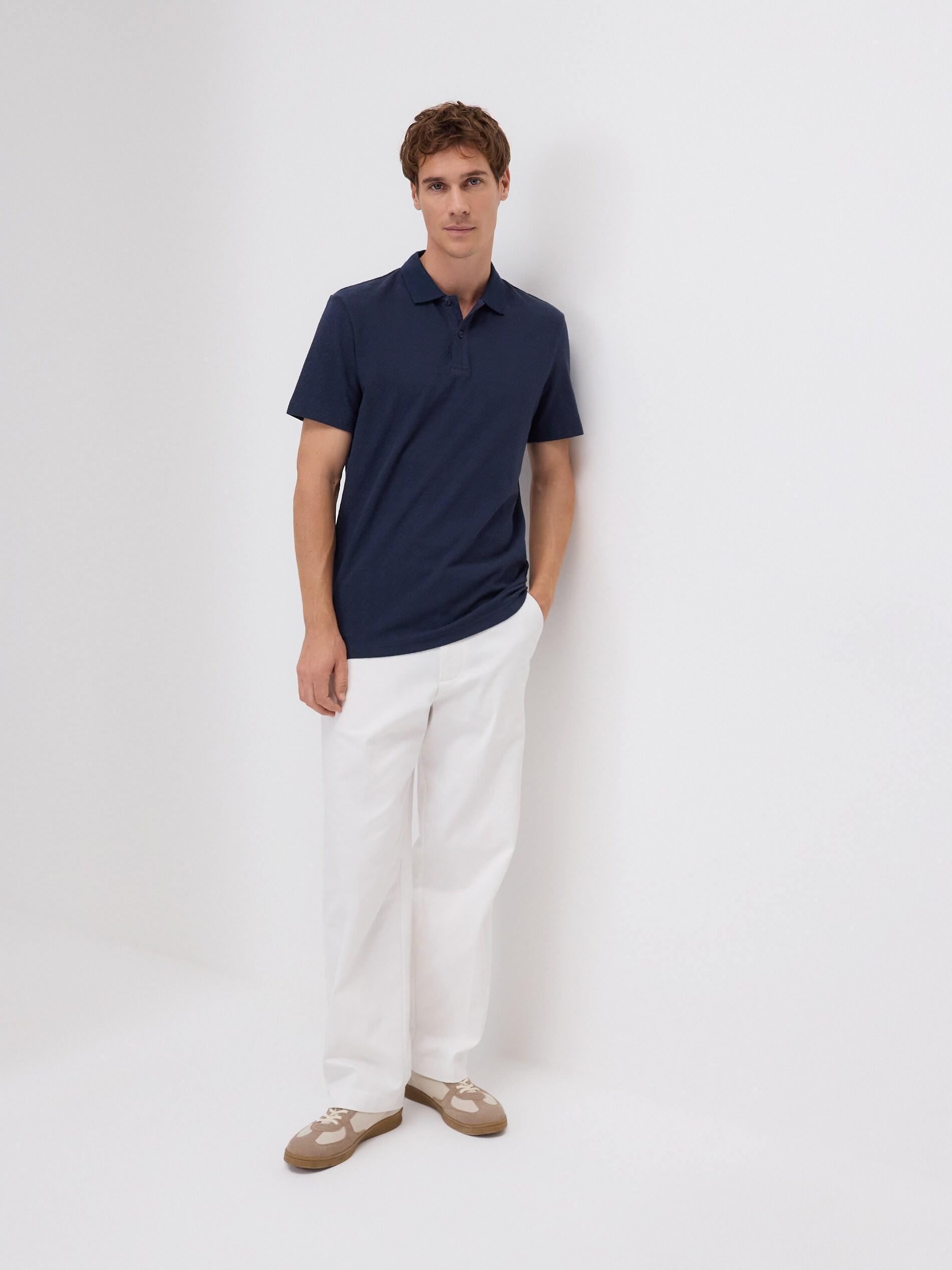 Navy Regular Fit Polo Shirt, Navy, medium