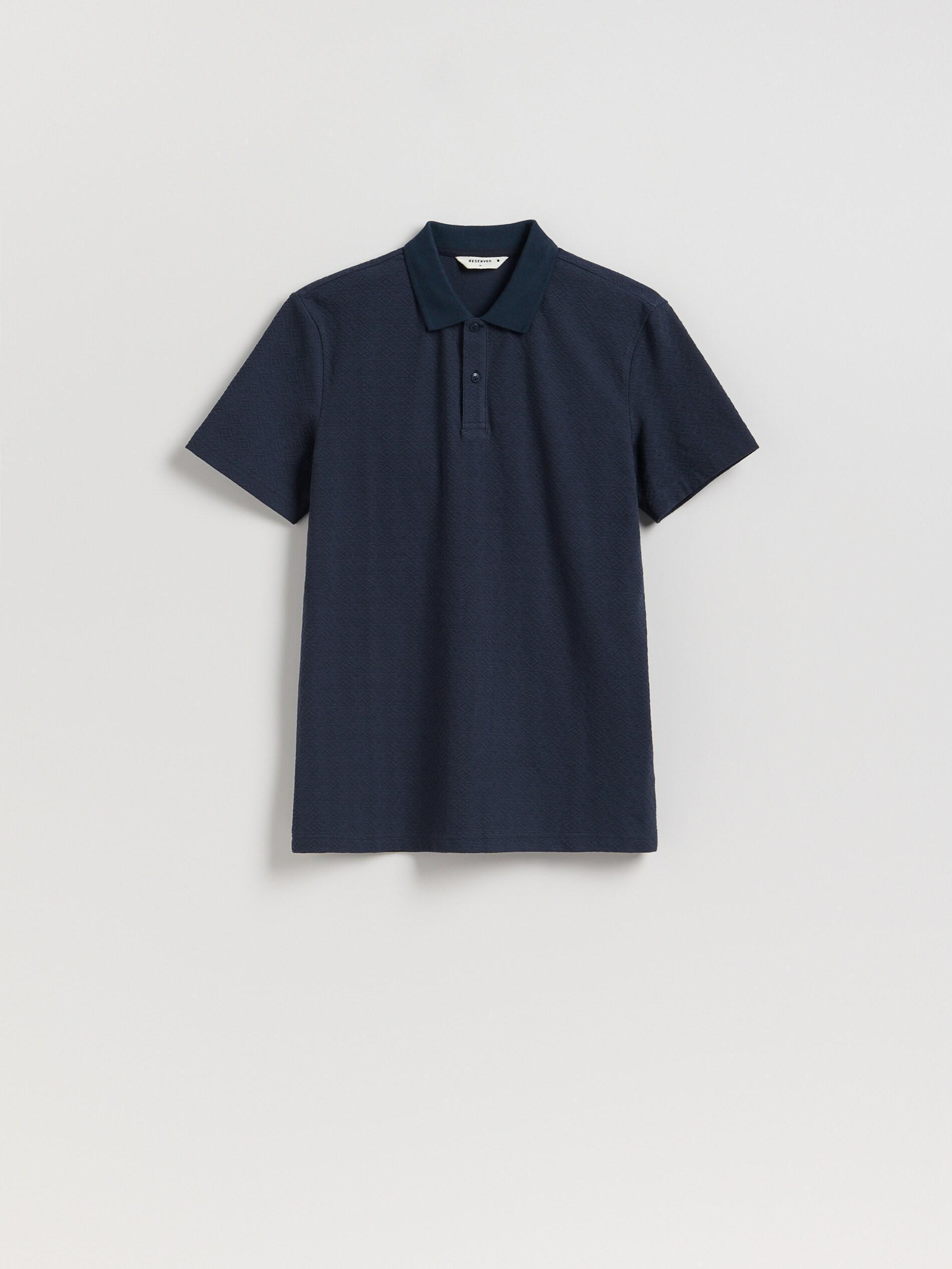 Navy Regular Fit Polo Shirt, Navy, large image number 4