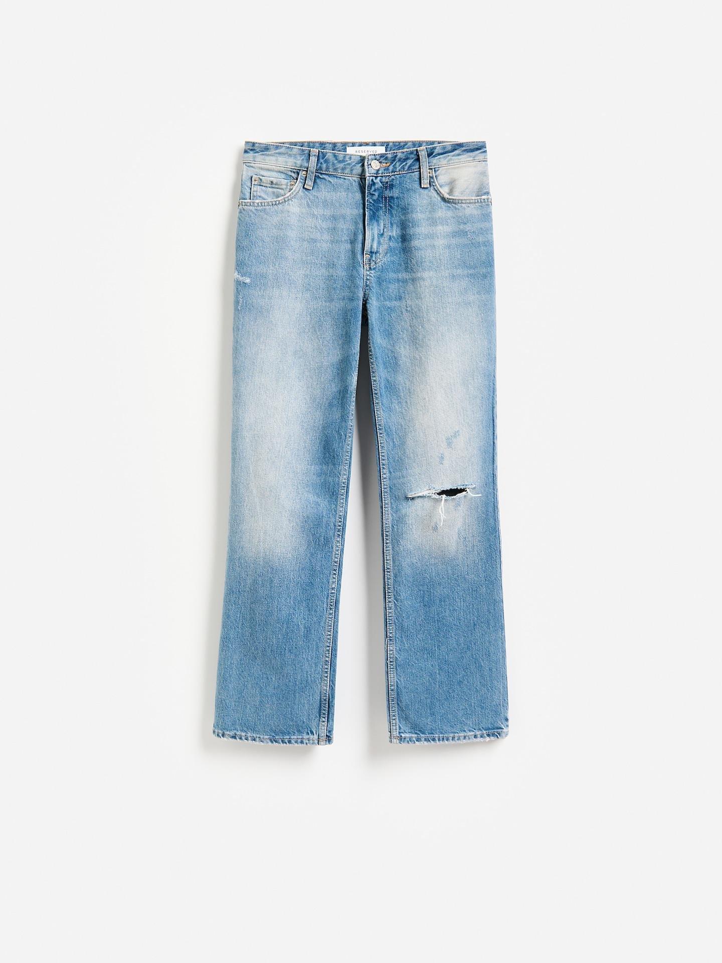 Blue Jeans Jeans Straight, Blue, large image number 4