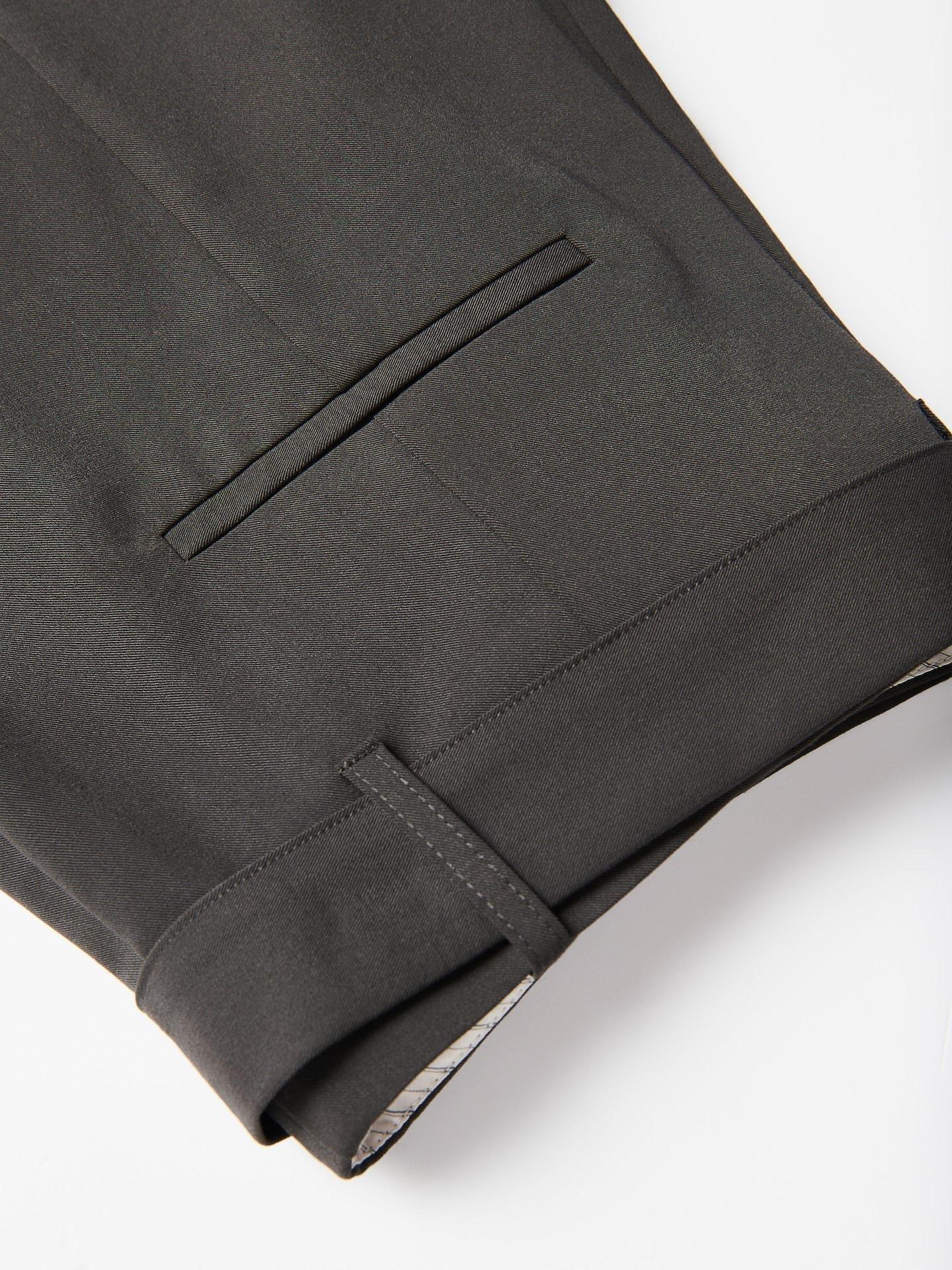 Green Barrel Leg Trousers With Tie, Green, large image number 4
