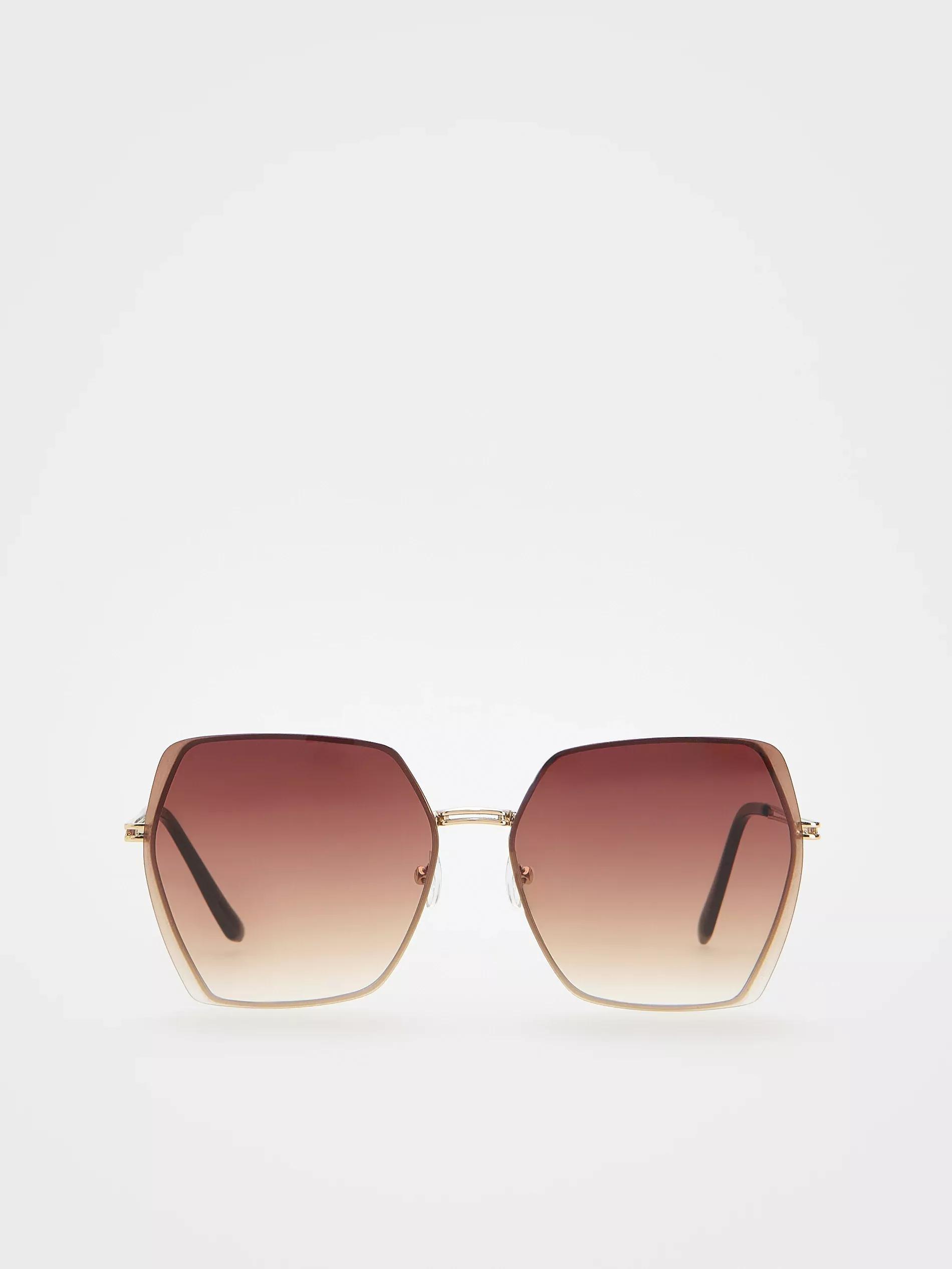 Brown Sunglasses, Brown, large image number 0