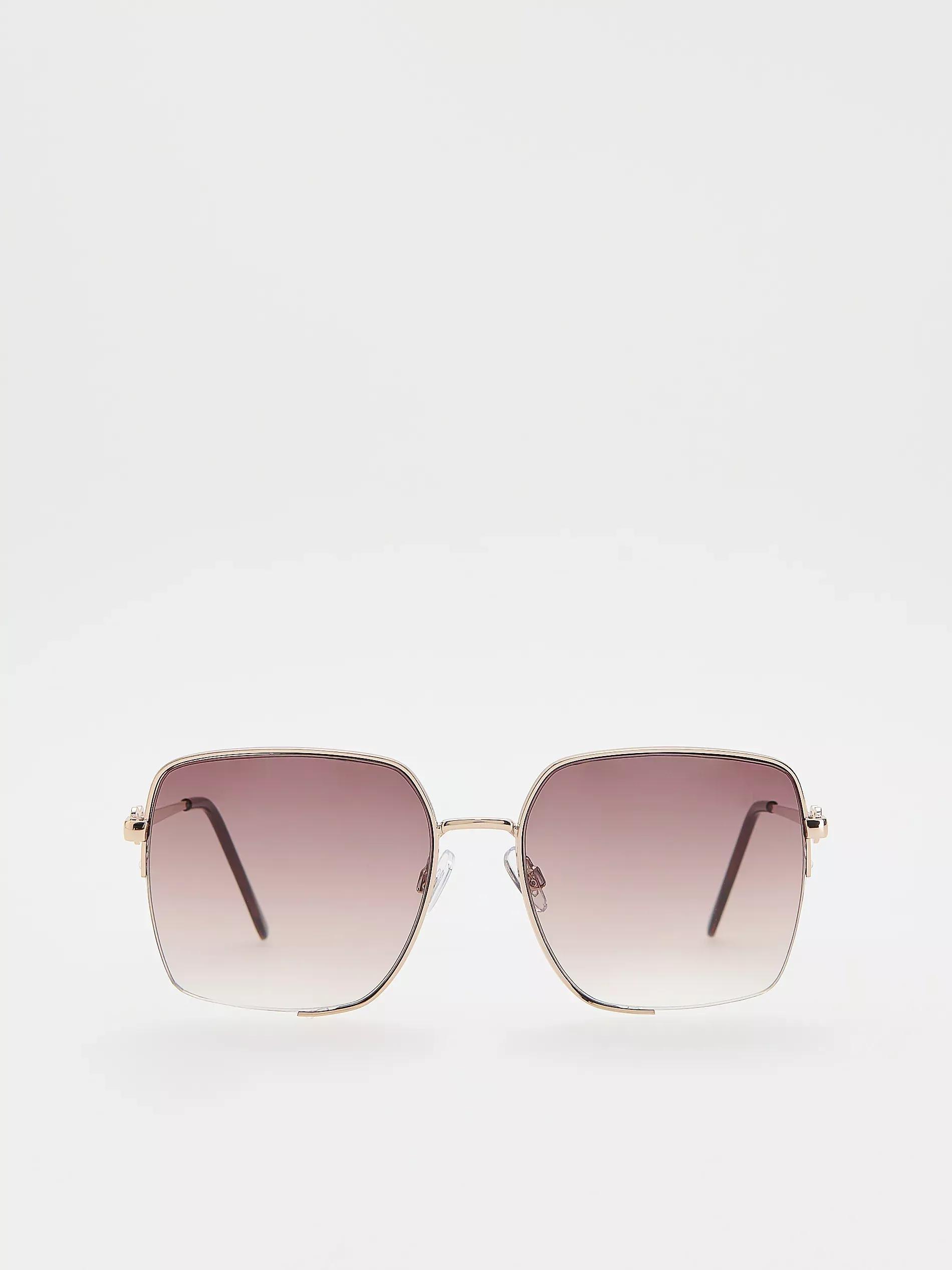 DARK BROWN Sunglasses, Brown, large image number 0